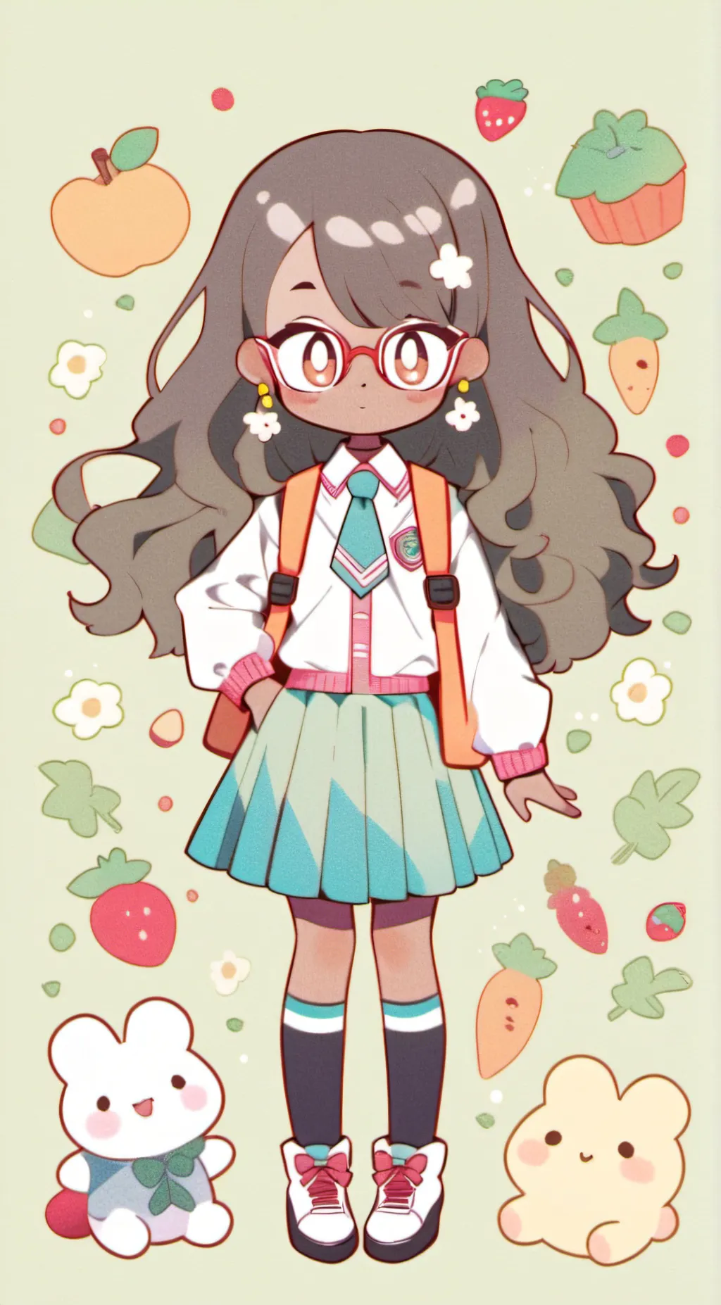 ai character: Mha secret  background