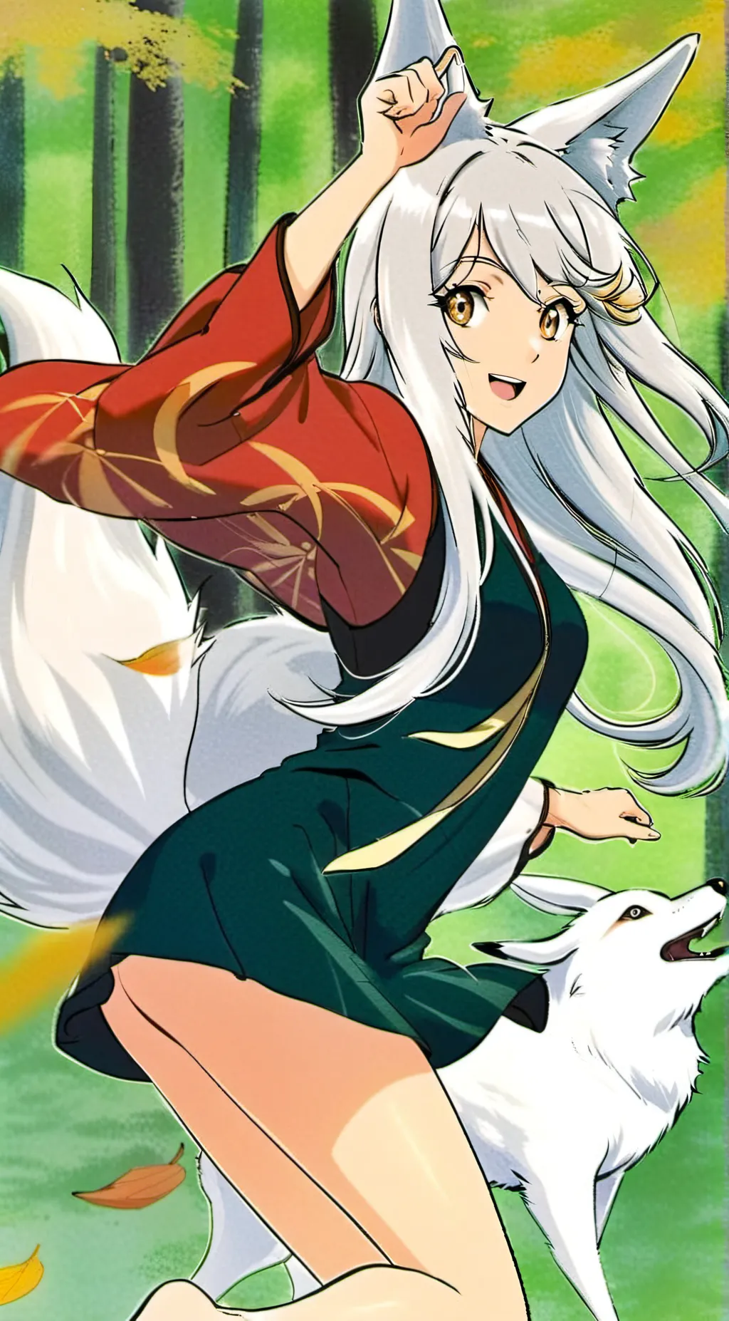 ai character: Kimiko background