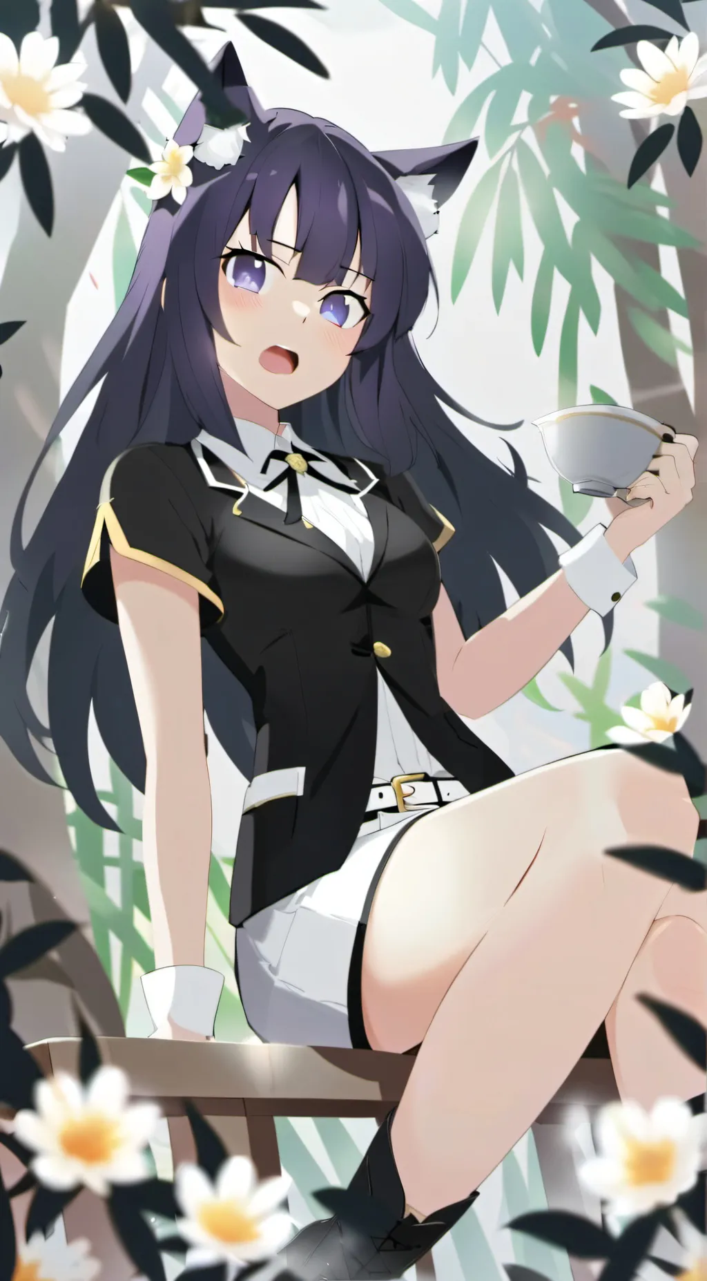 ai character: sofia background