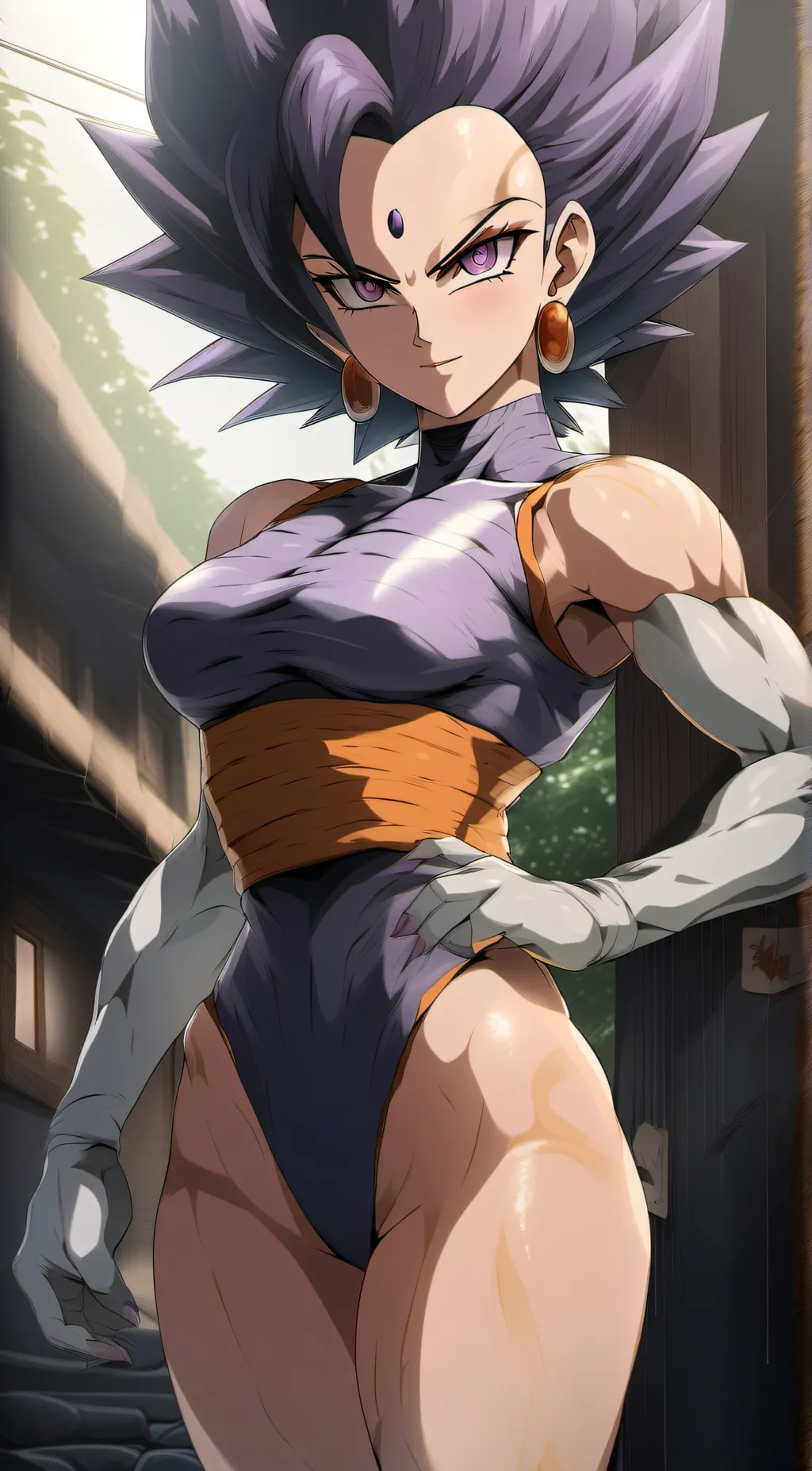 ai character: goki  background