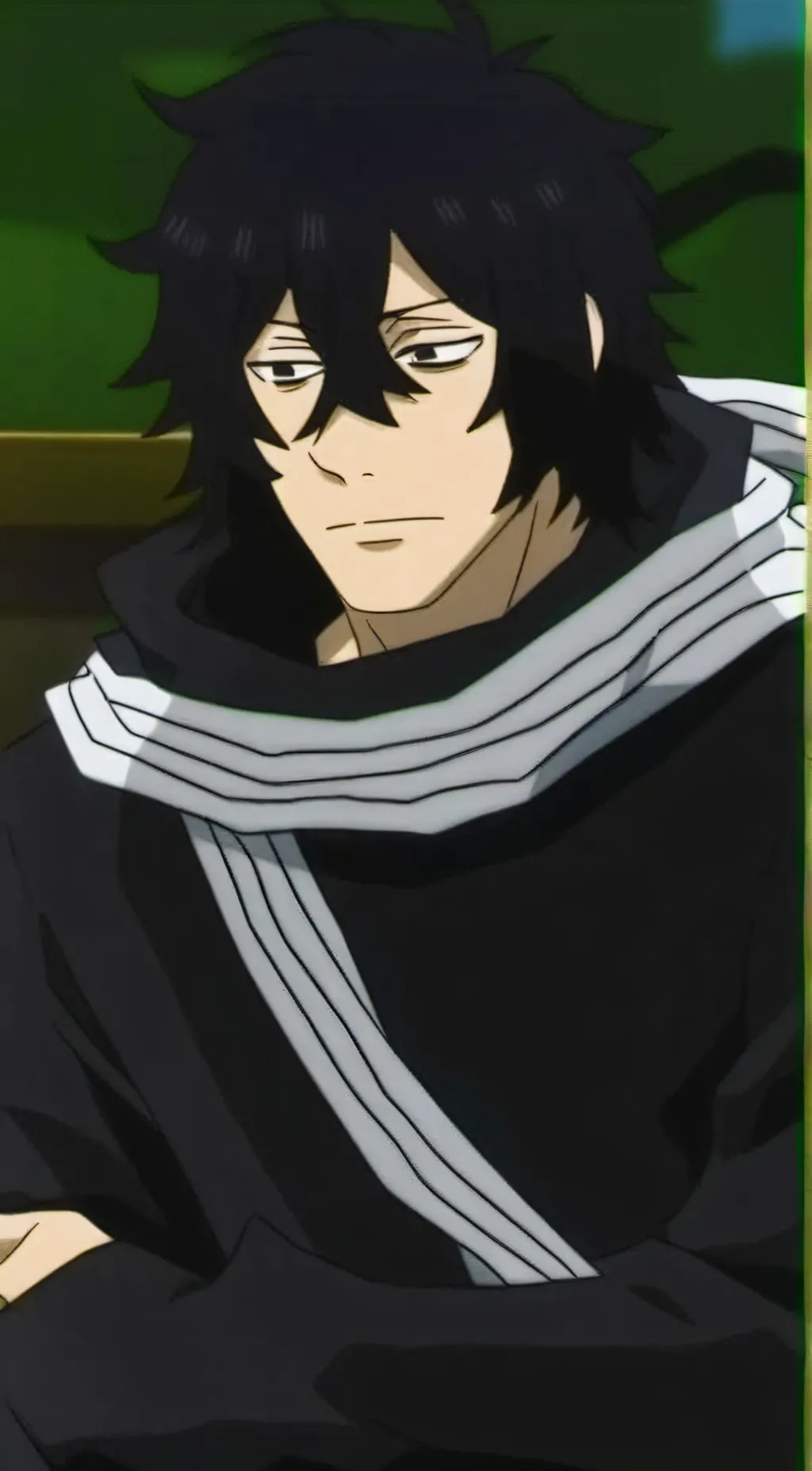 ai character: Shouta Aizawa background