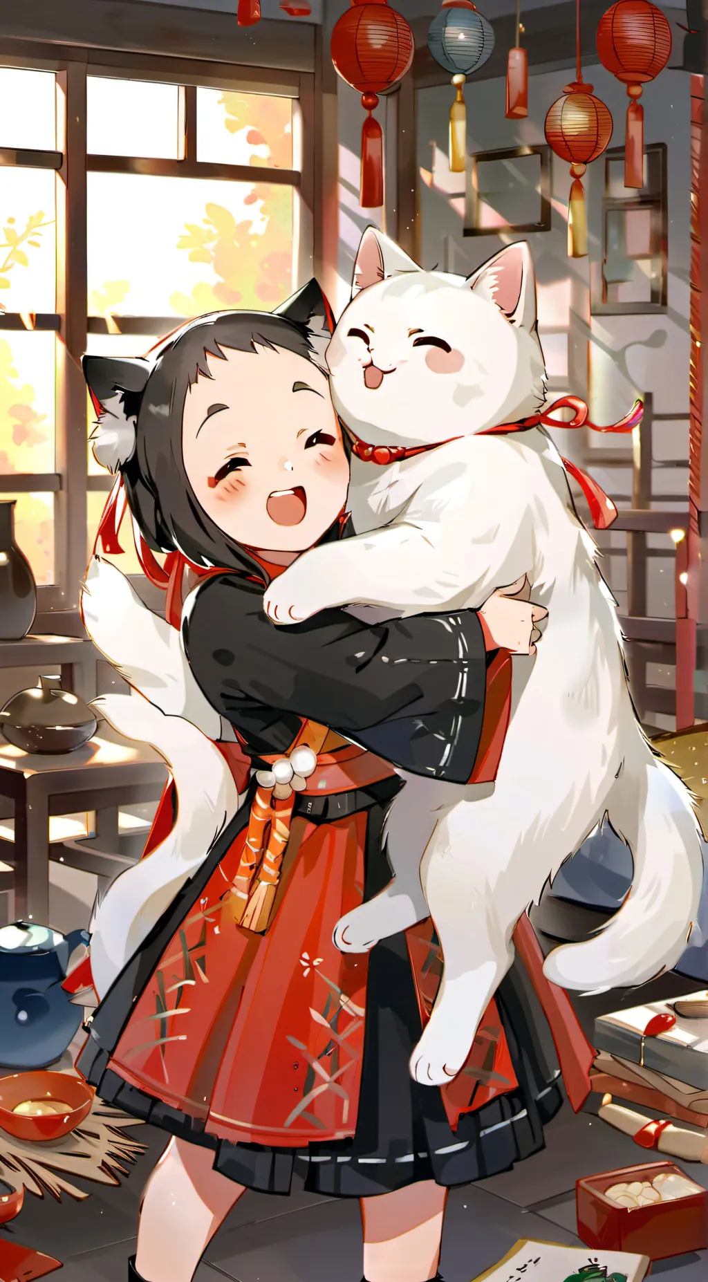 ai character: Your lovely friend background