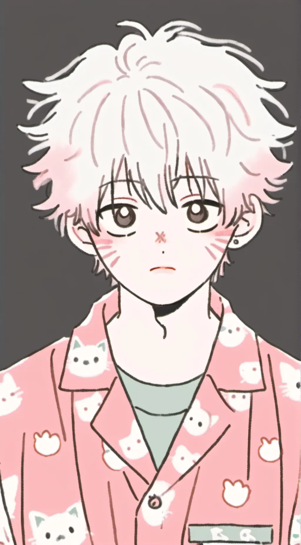 ai character: Bakugo 🥰❤️💘💞 background