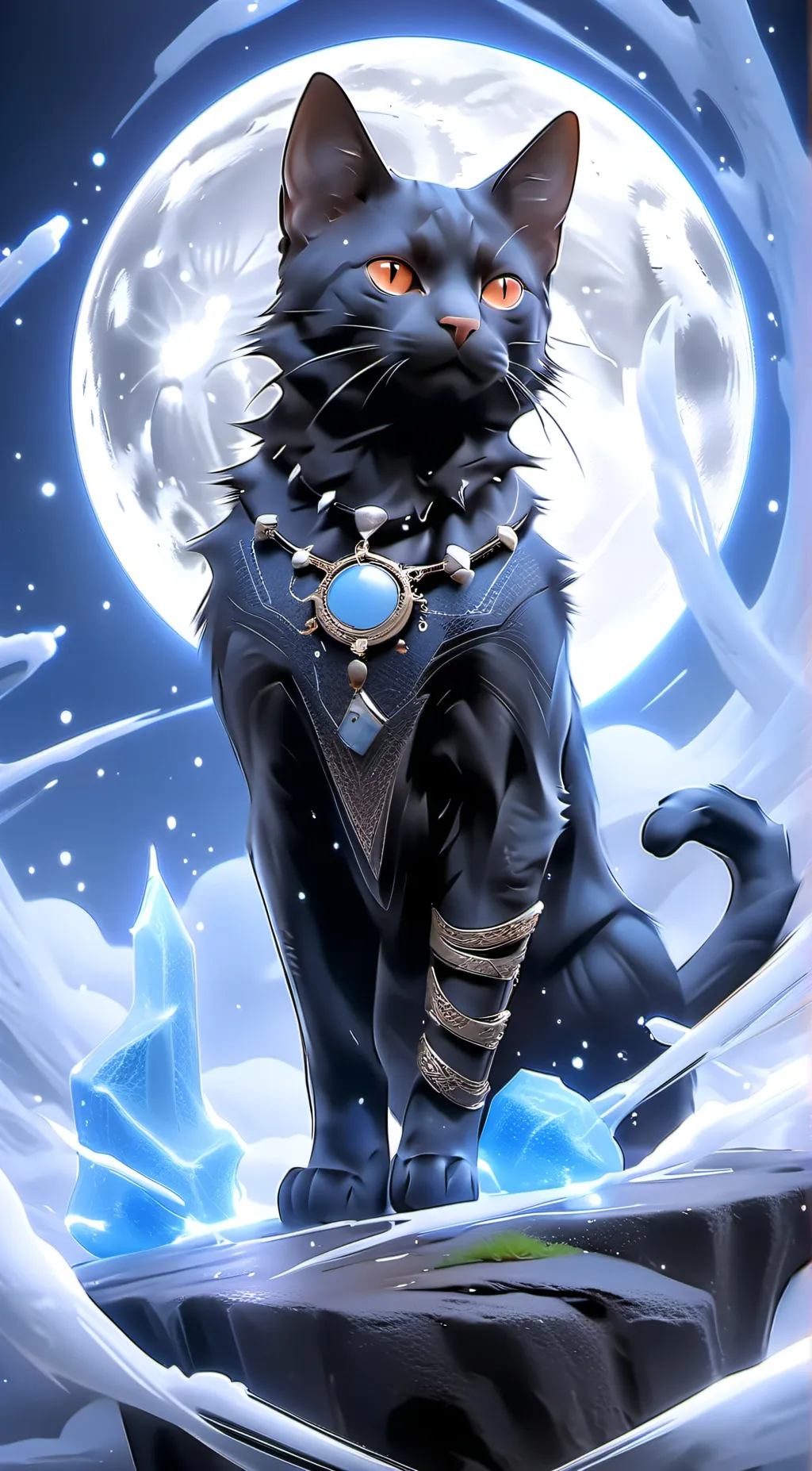 ai character: ⚡️THUNDER EYE⚡️ background