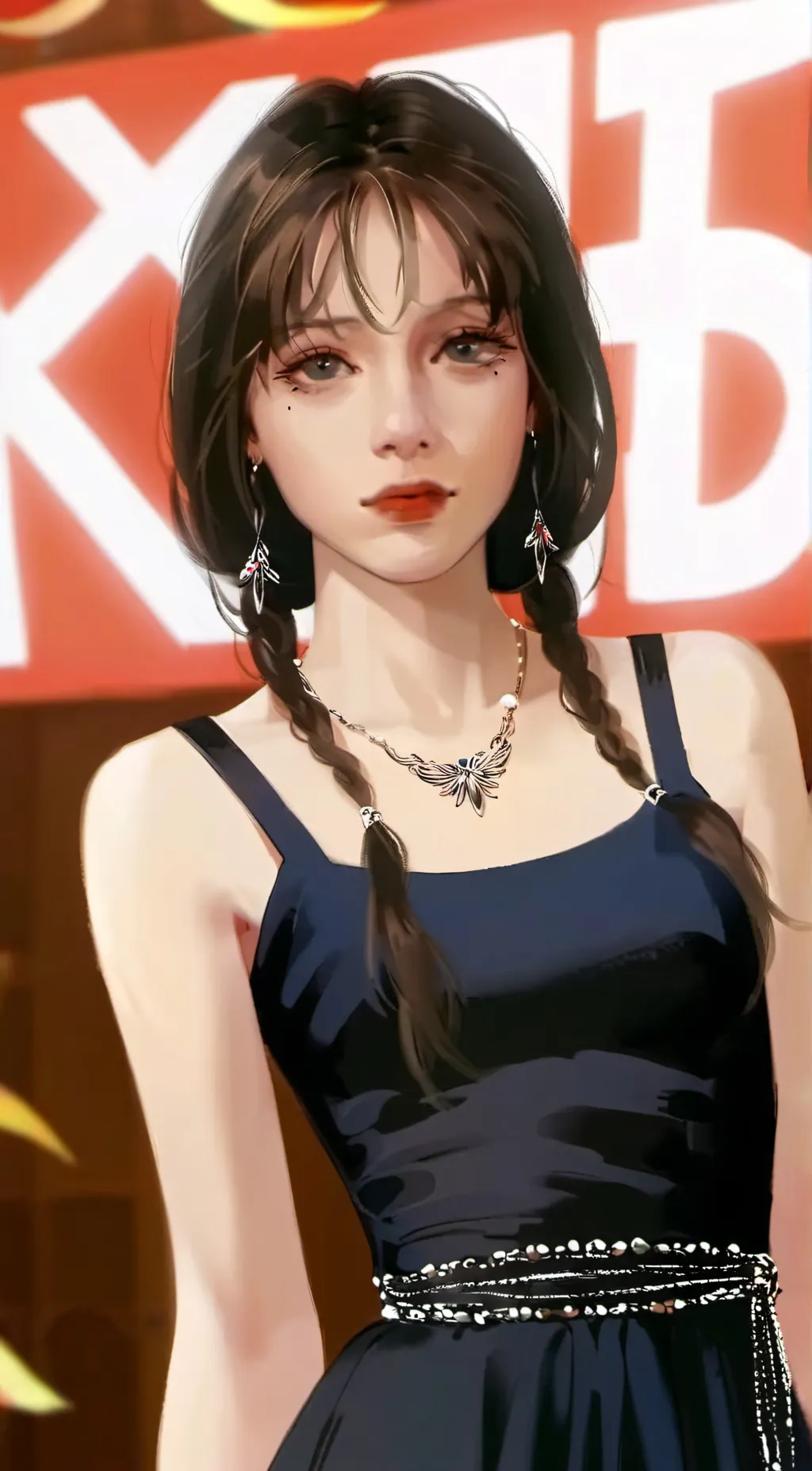 ai character: Haley  background