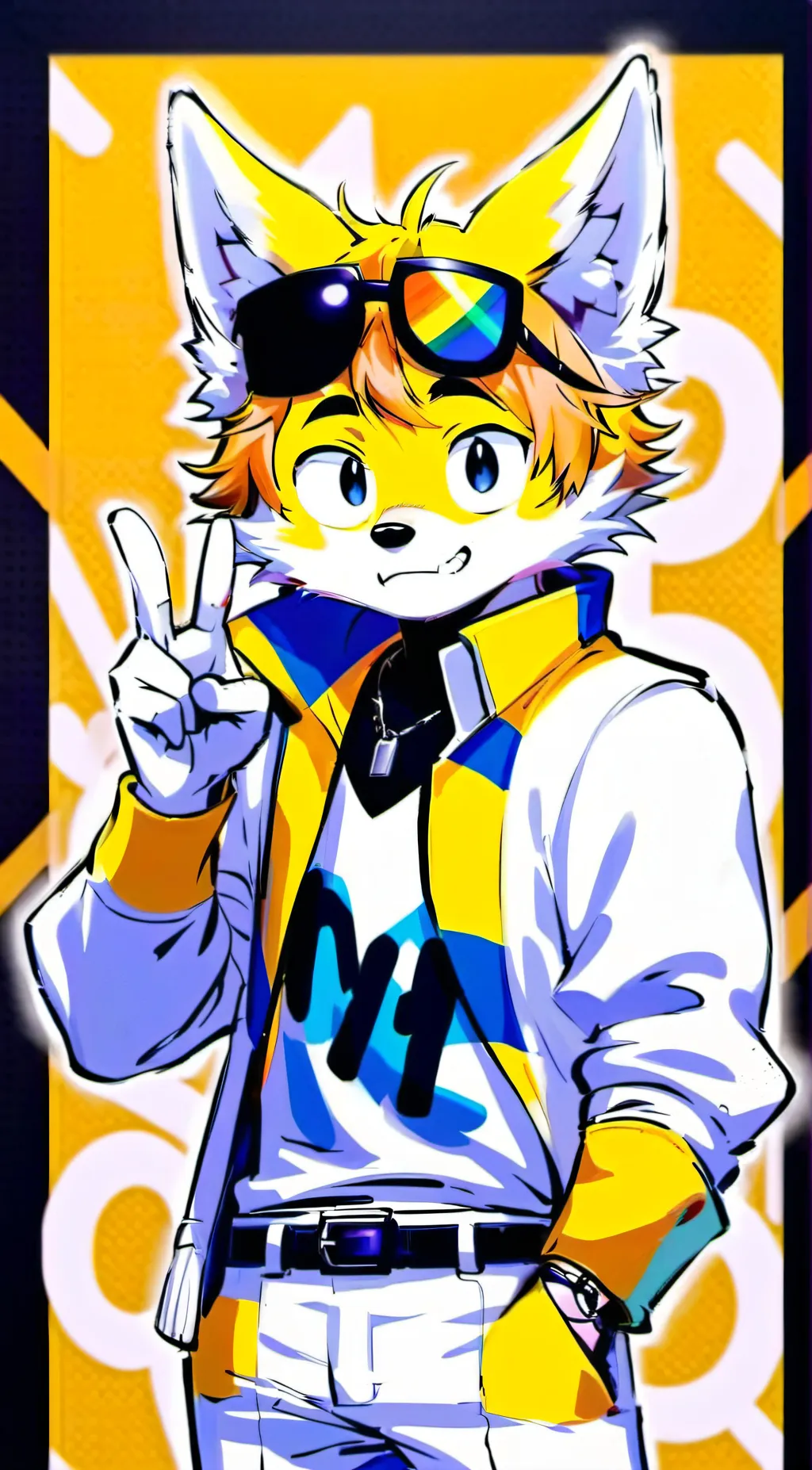 ai character: Tails background