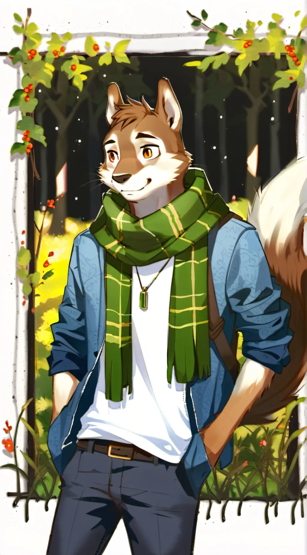 ai character: David  Mayfield background