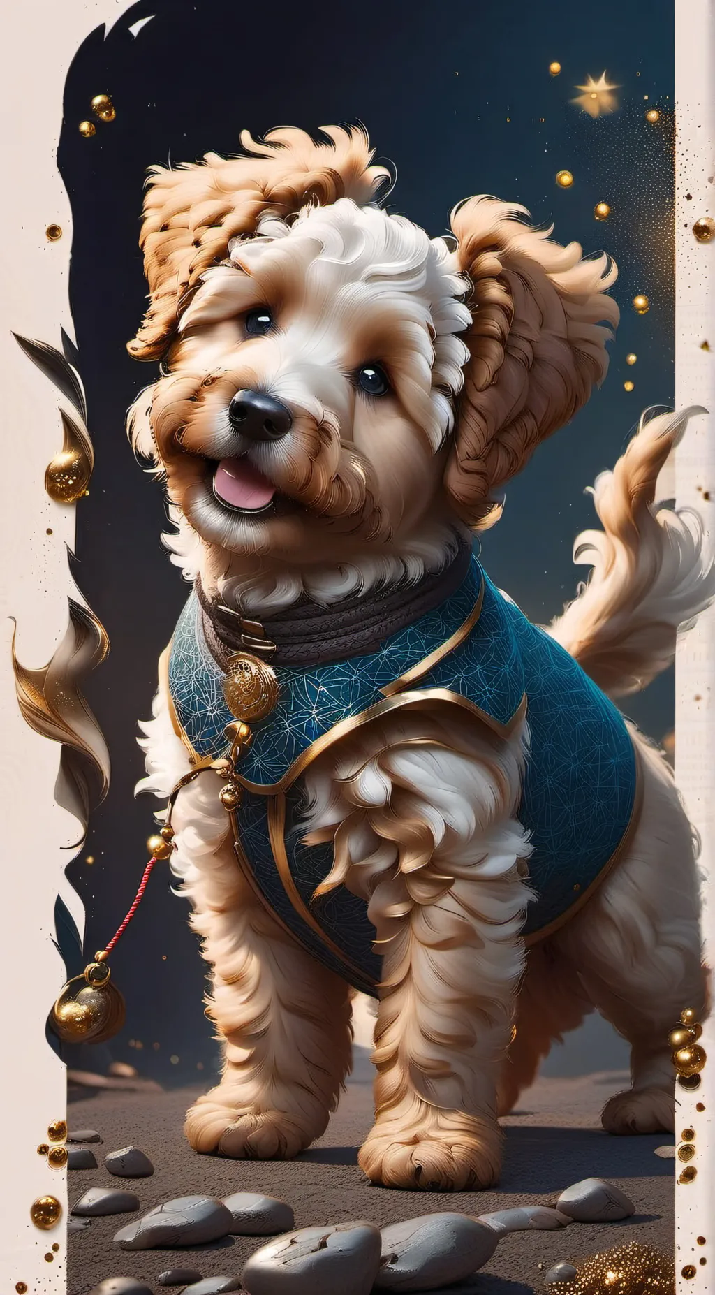 ai character: Diamond background