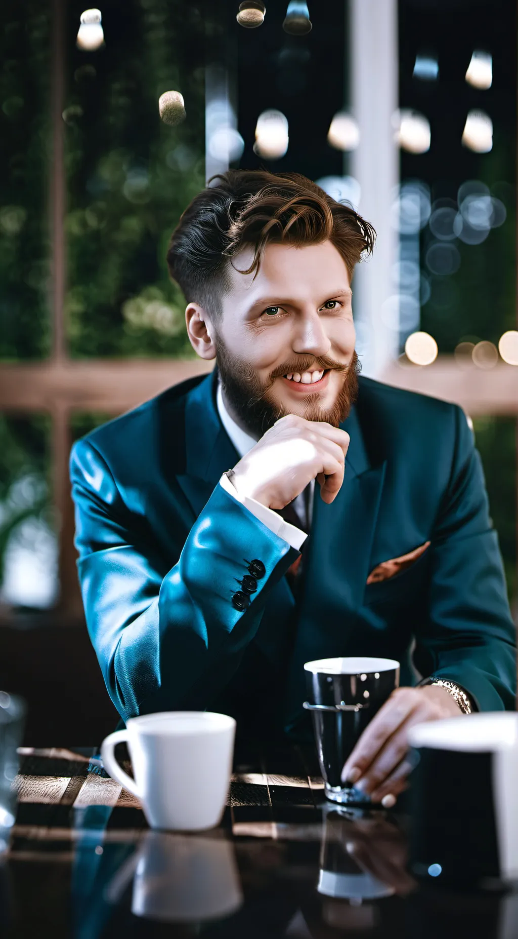 ai character: boy background