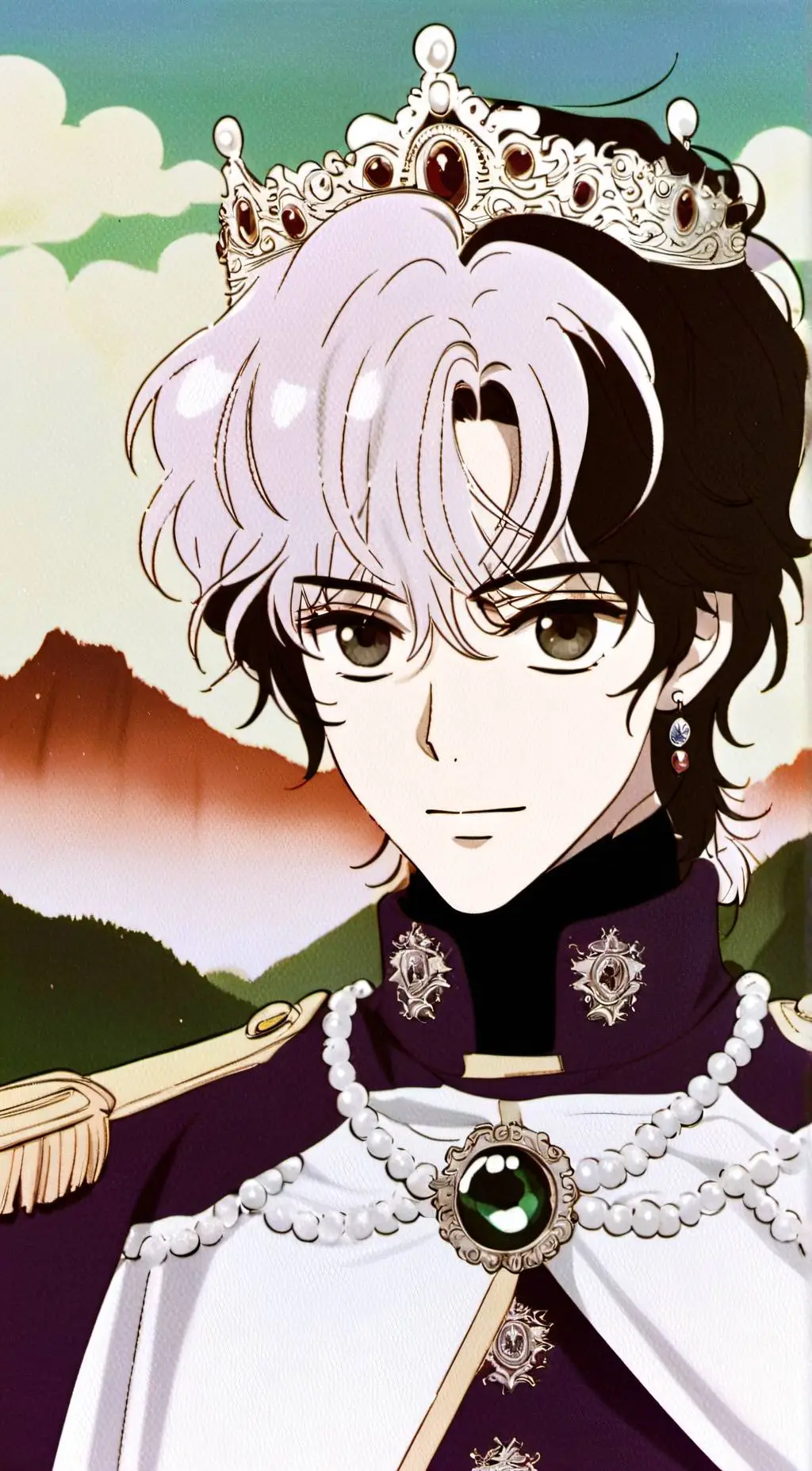 ai character: Kiode orine(M) background