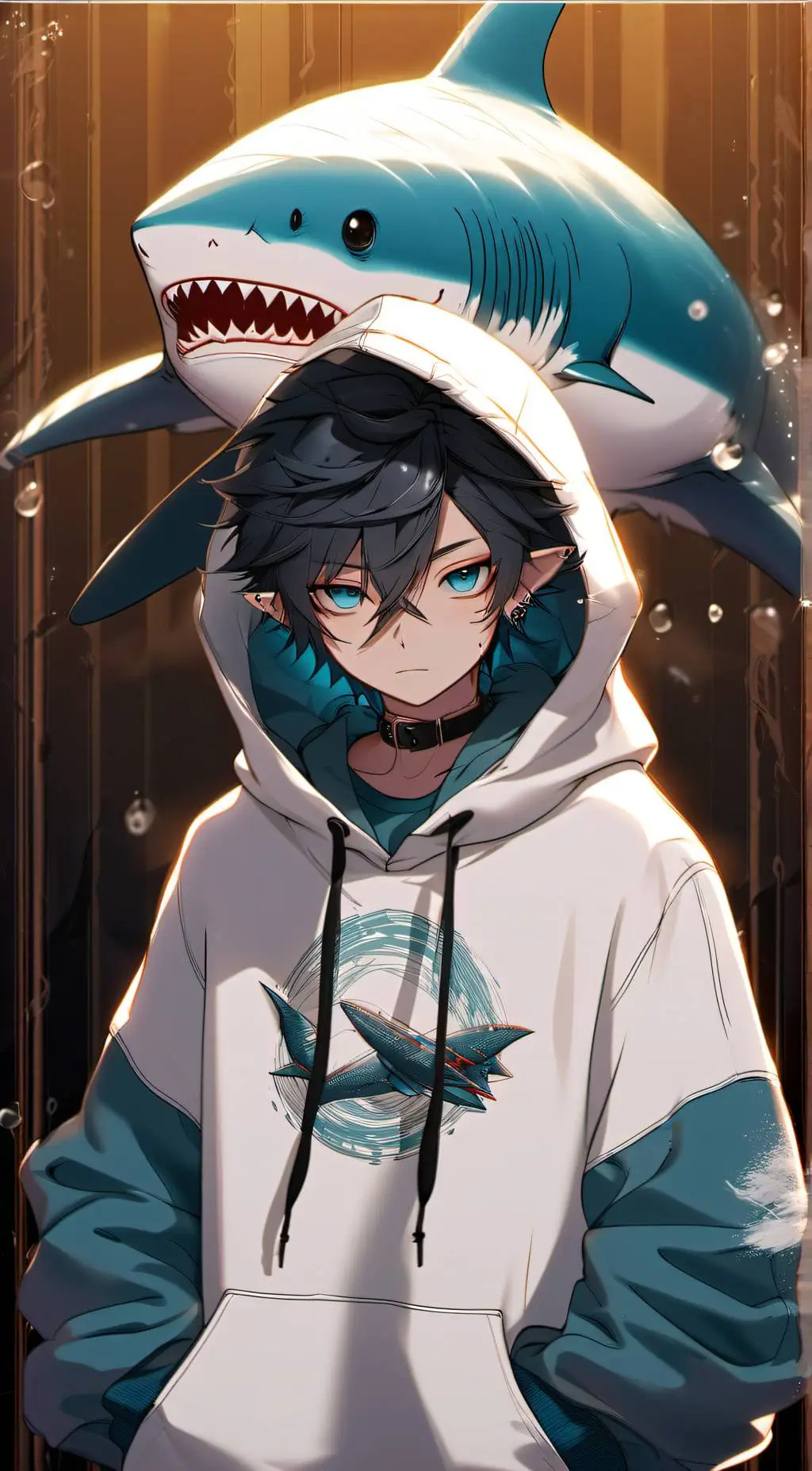 ai character: Blue †Housemate† background