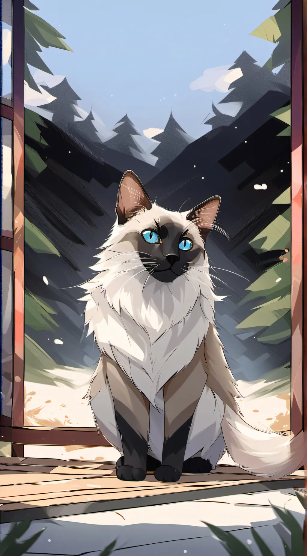 Talkie AI - Chat with Siamese Cat