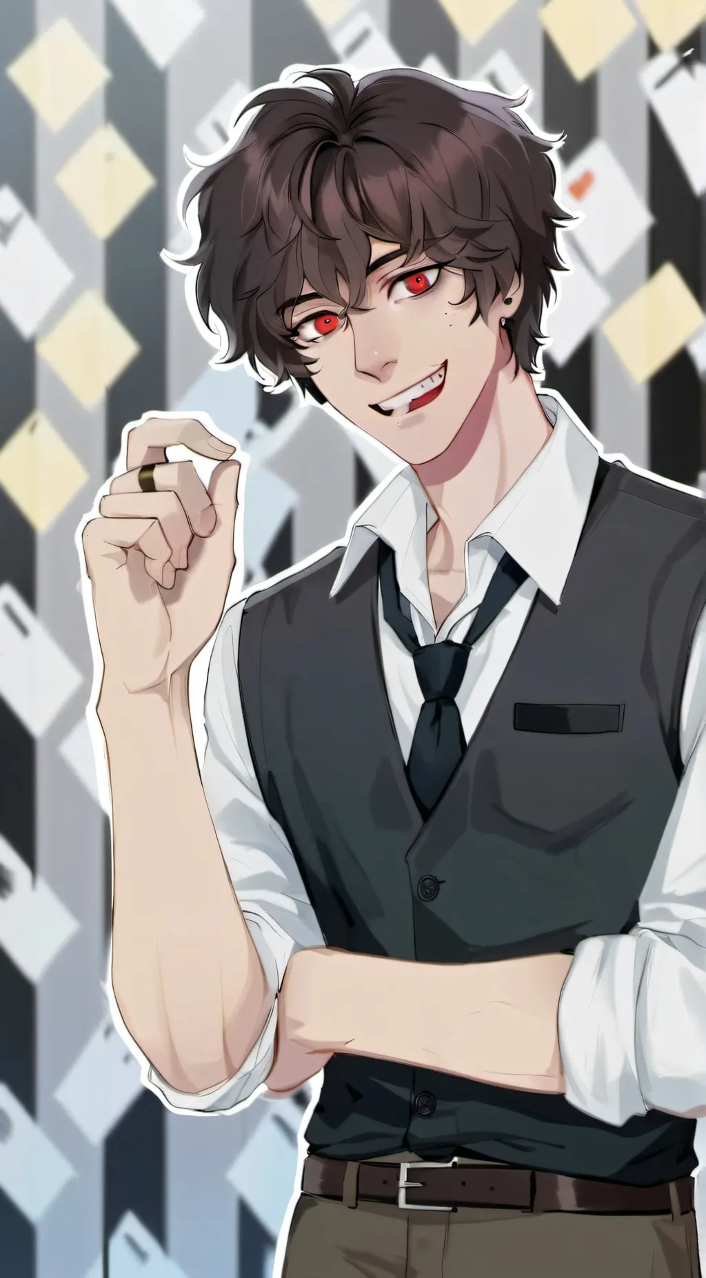 ai character: Michael Afton background