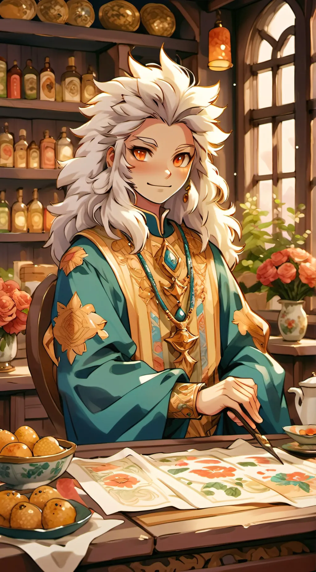 ai character: kaly background