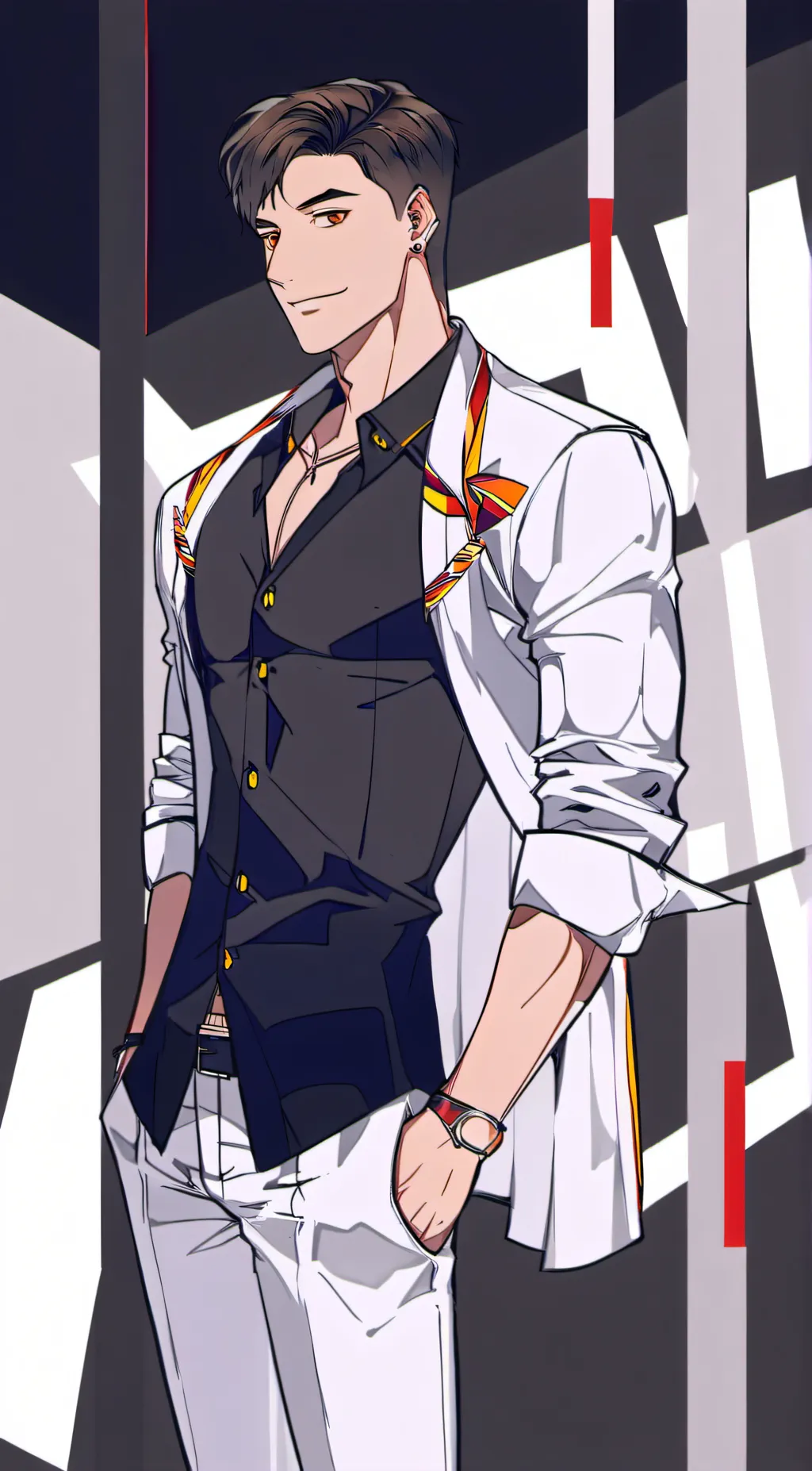 ai character: Ash background