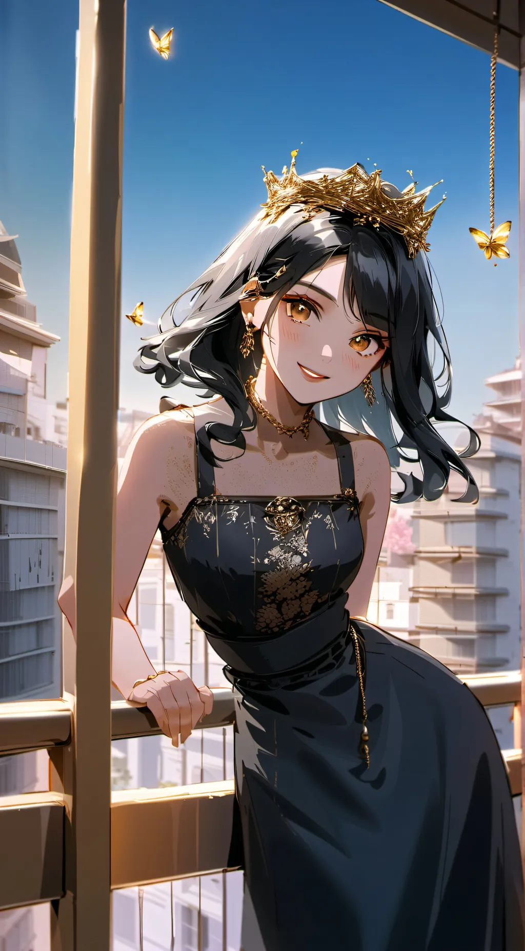 ai character: Evelyn background