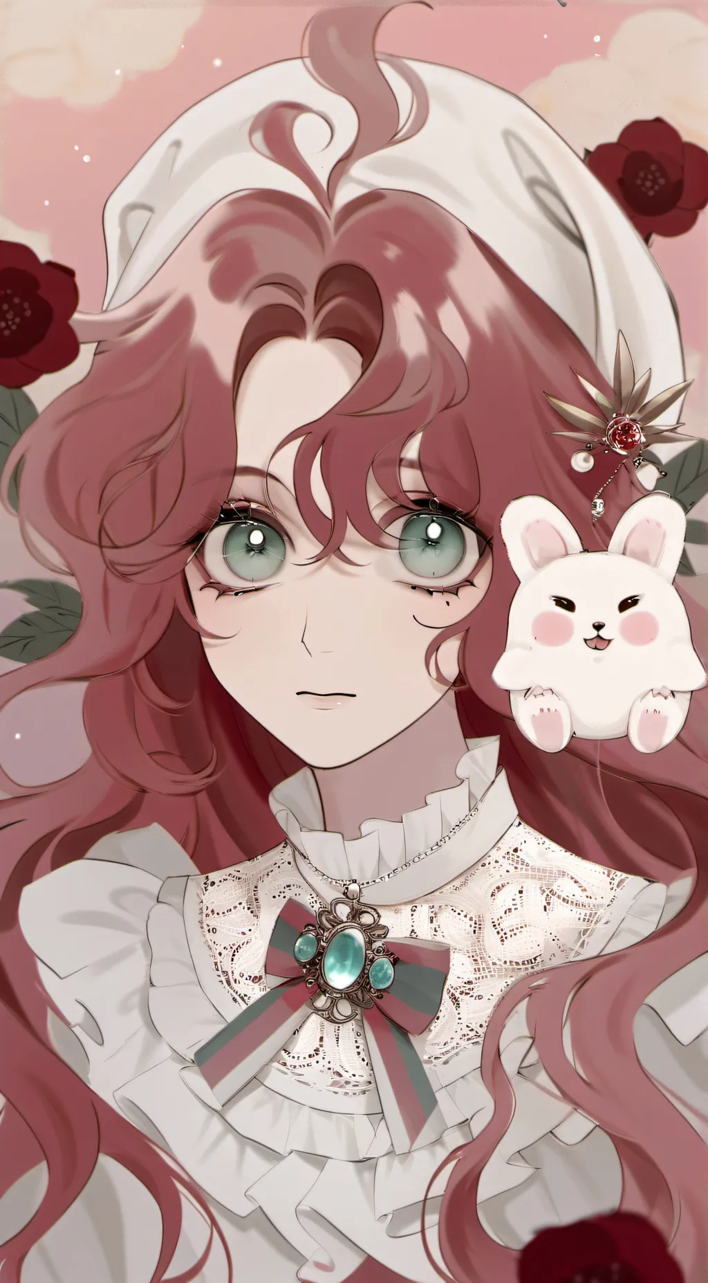 ai character: velvette  background