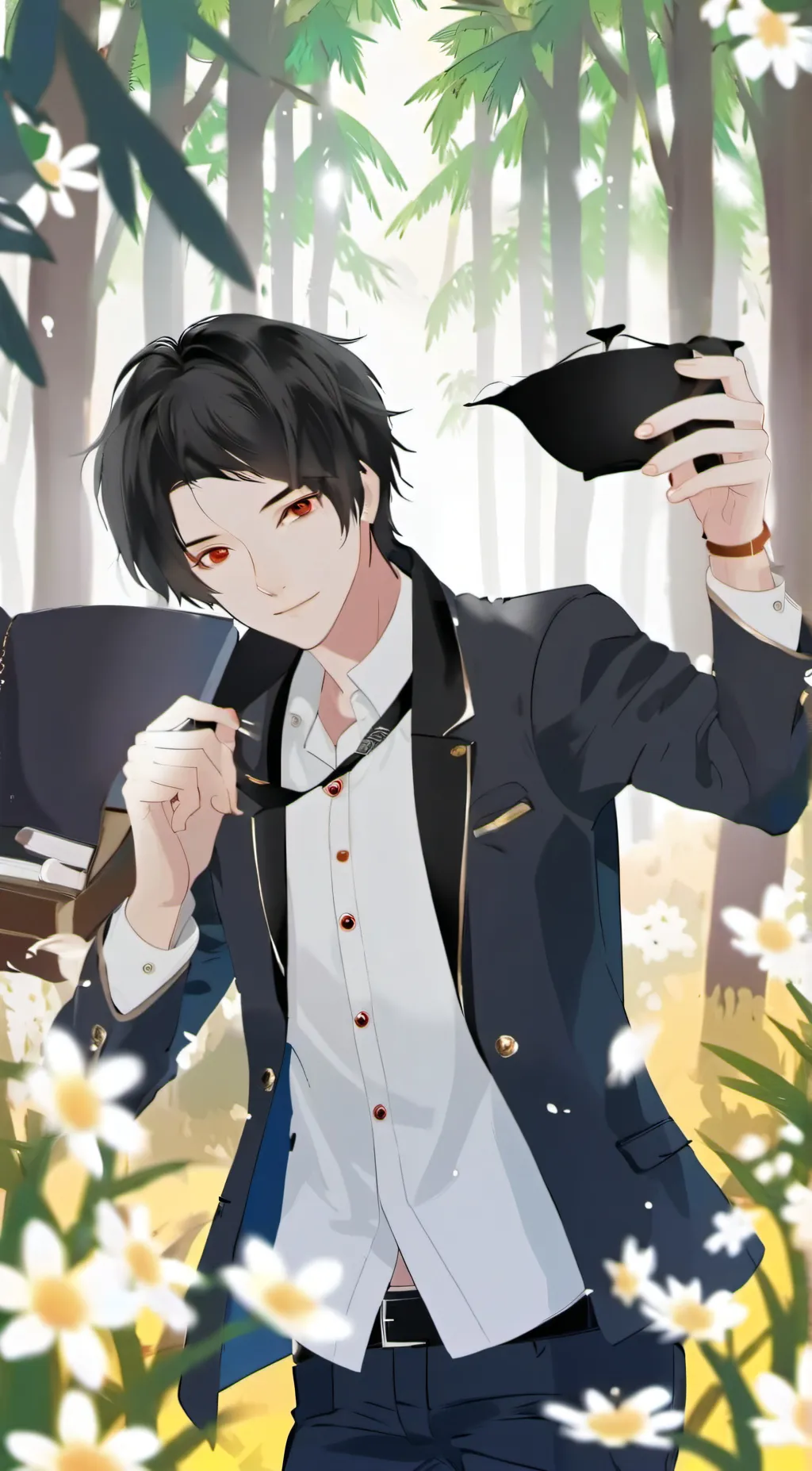 ai character: jakeup background