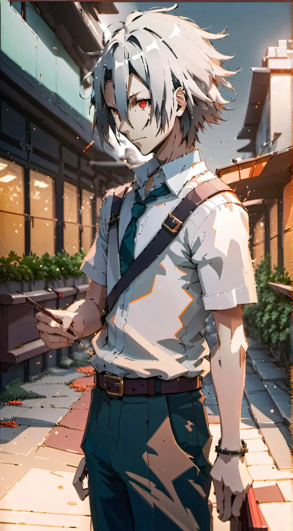 ai character: Jakarta background