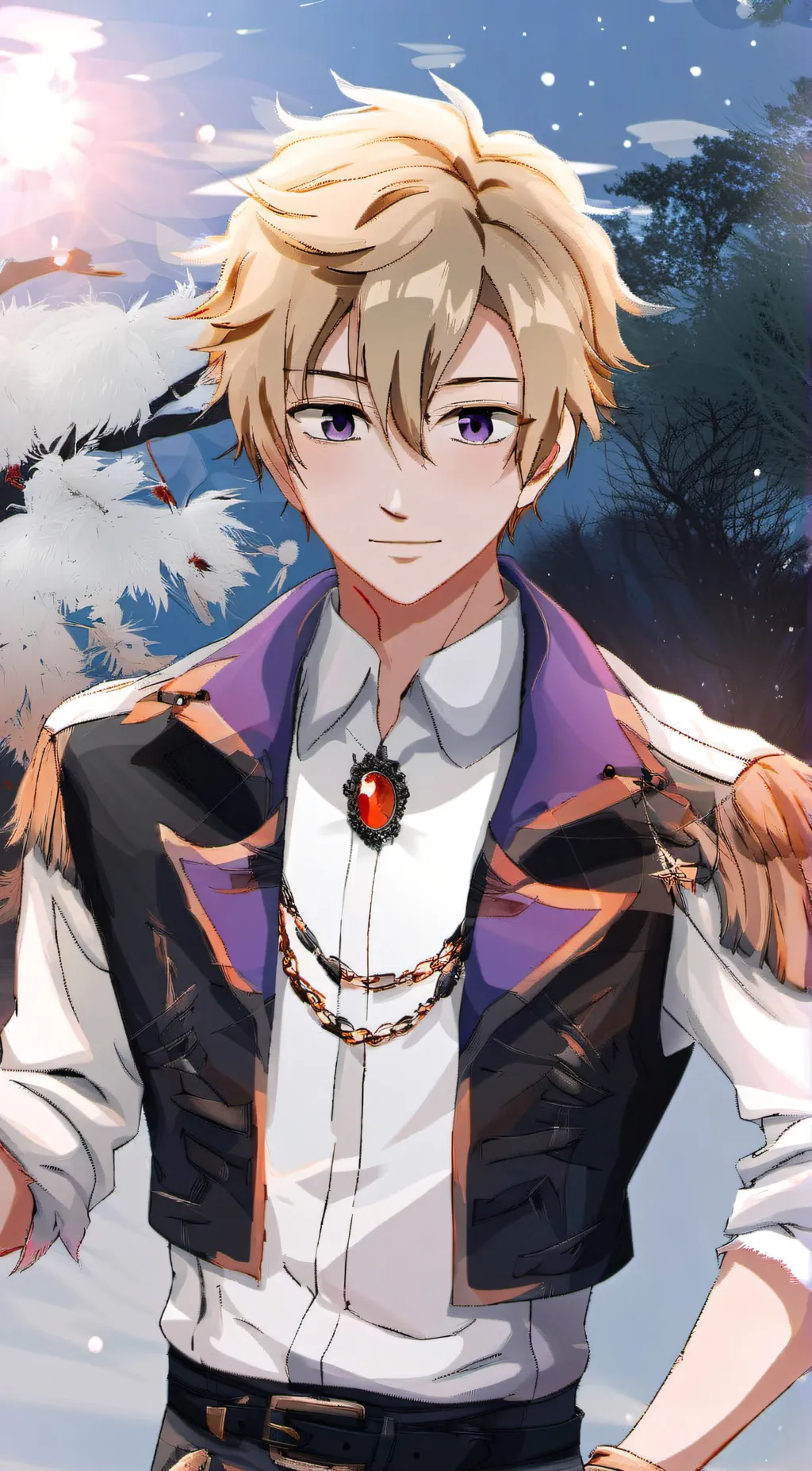 ai character: Edward background