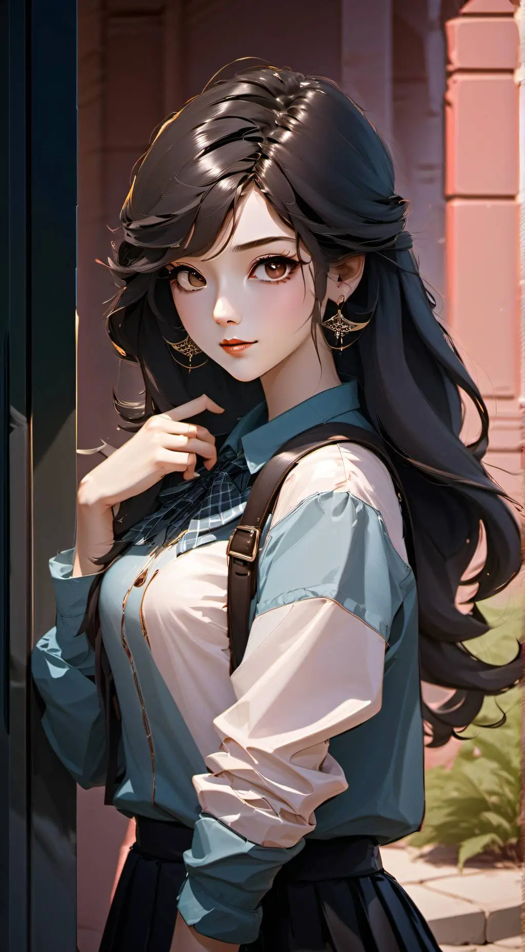 ai character: Eva background