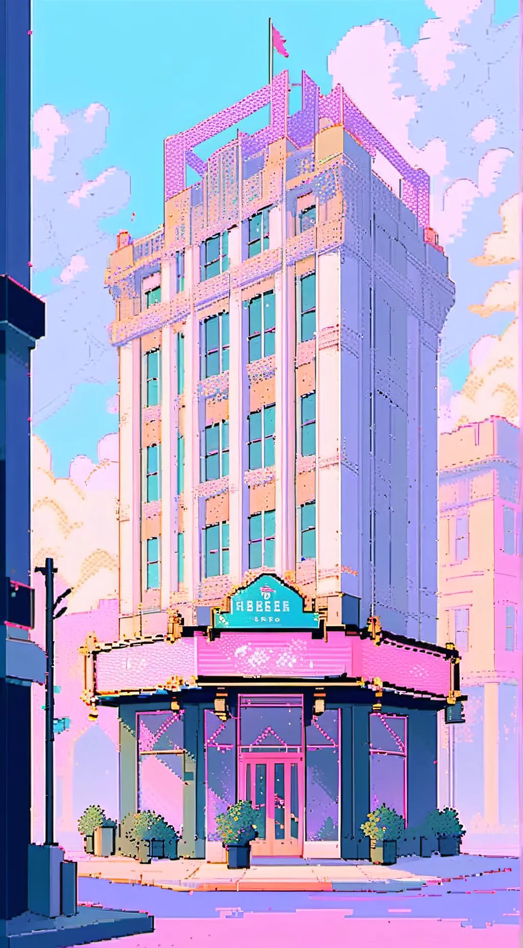 ai character: angel dust  background