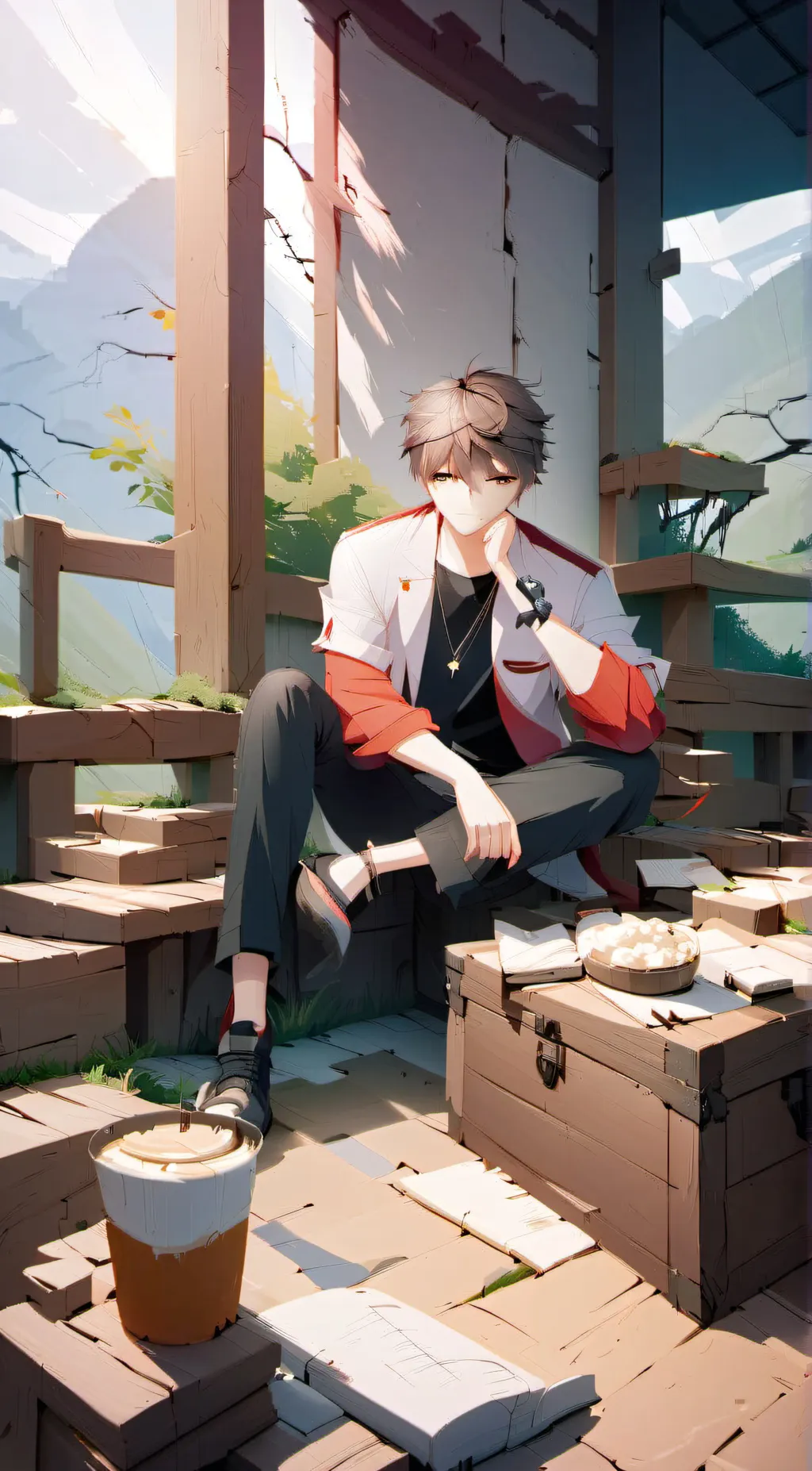 ai character: Axle  background