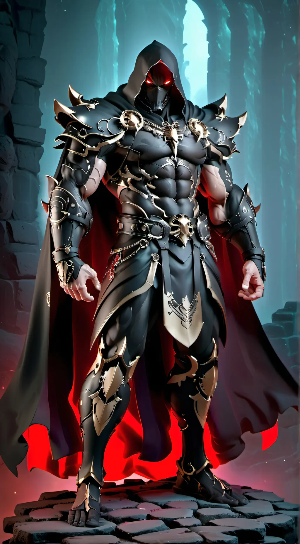 ai character: The Ink background