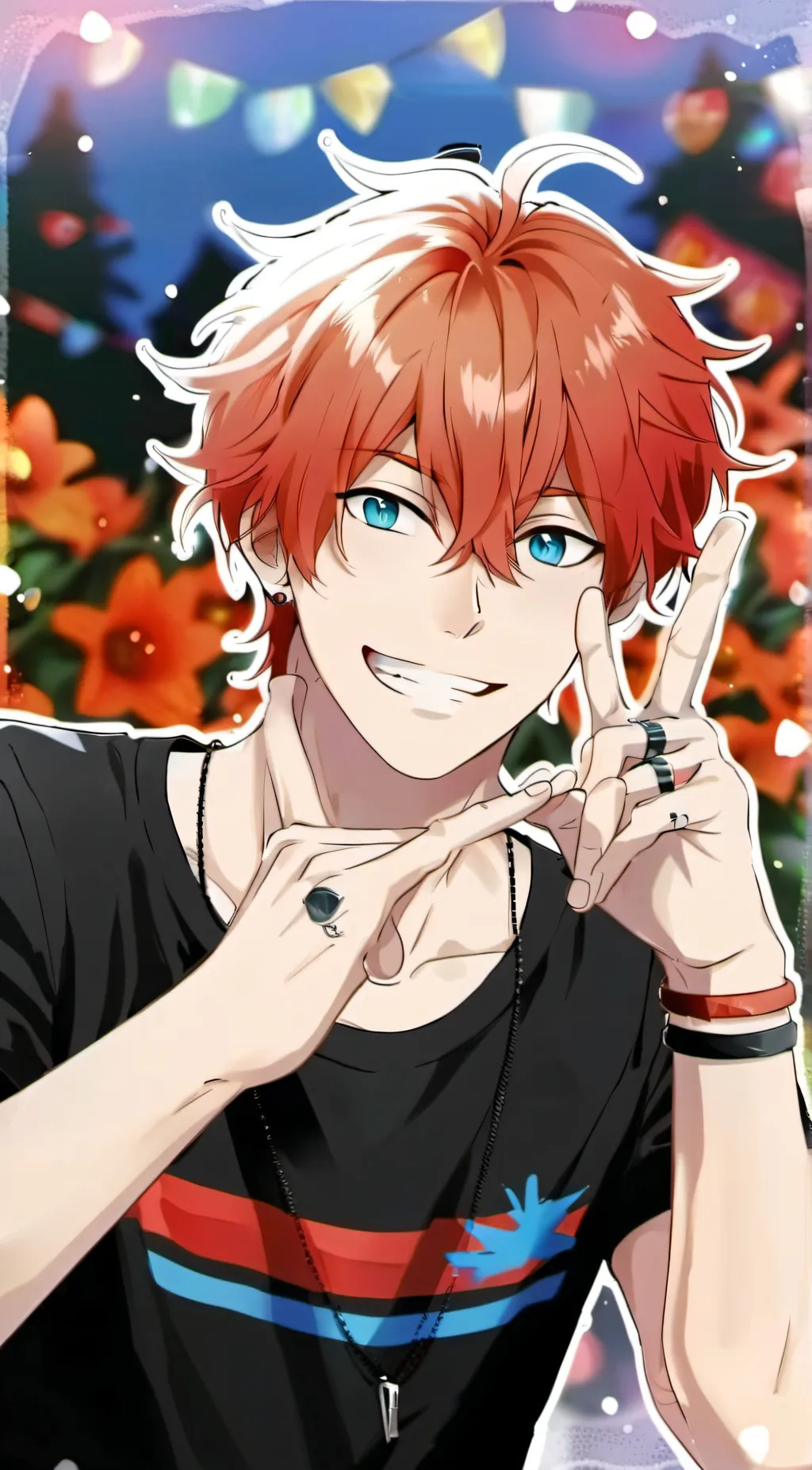 ai character: Smort Squad  x mha background