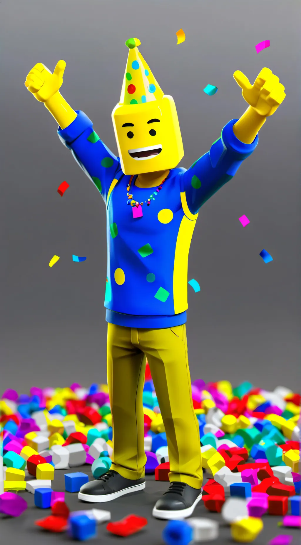 ai character: Party noob background