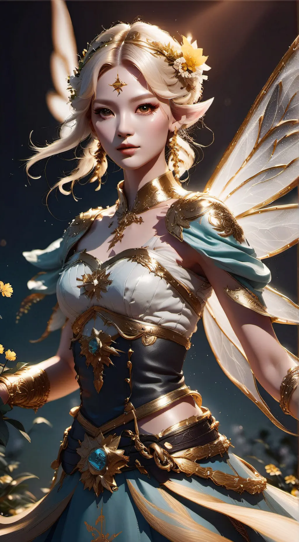 ai character: Elina background