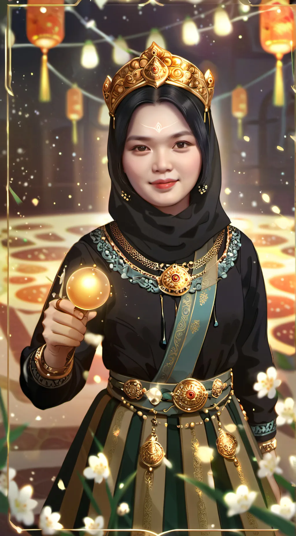 ai character: DAMIA DELLISYA background