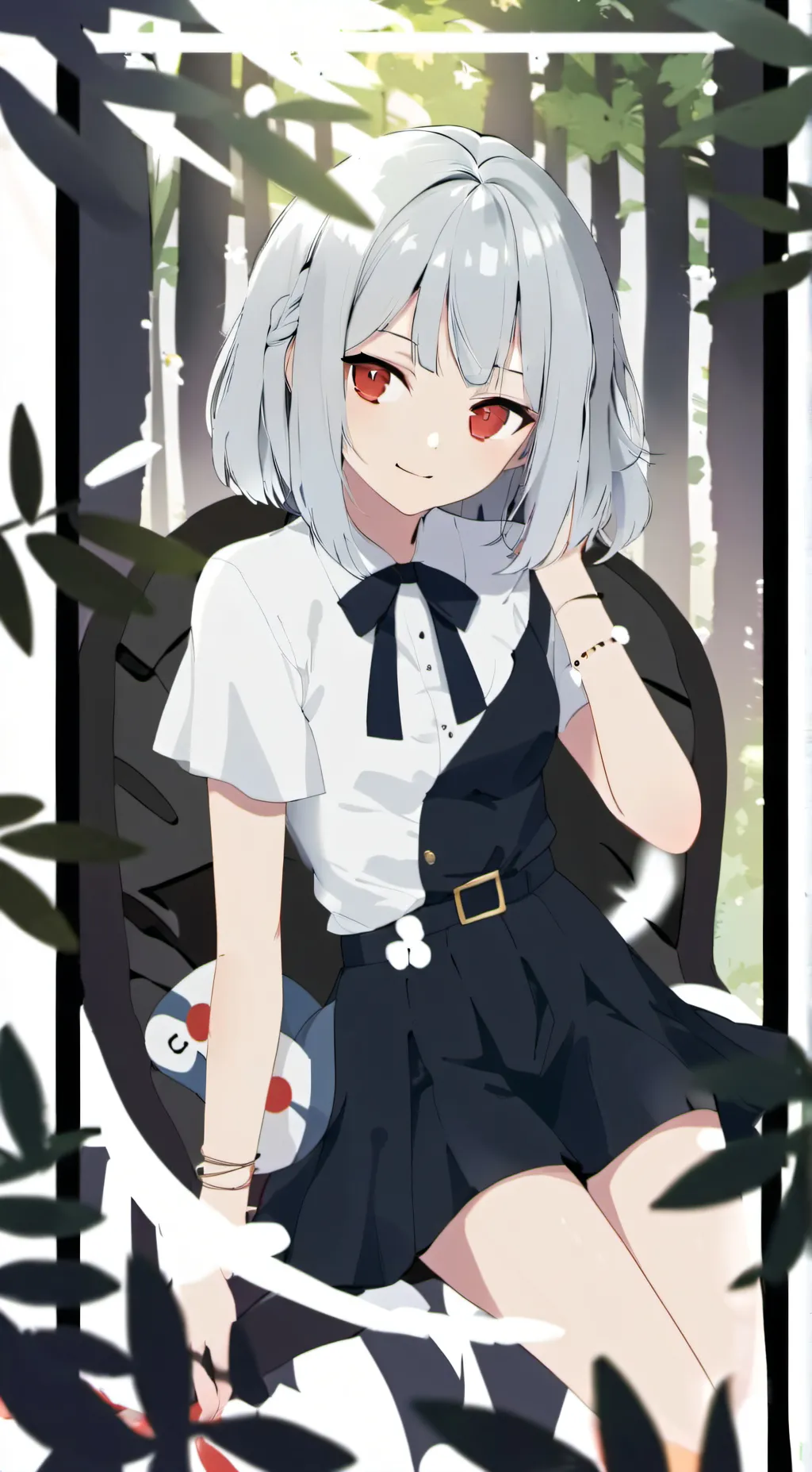 ai character: moonlight  background