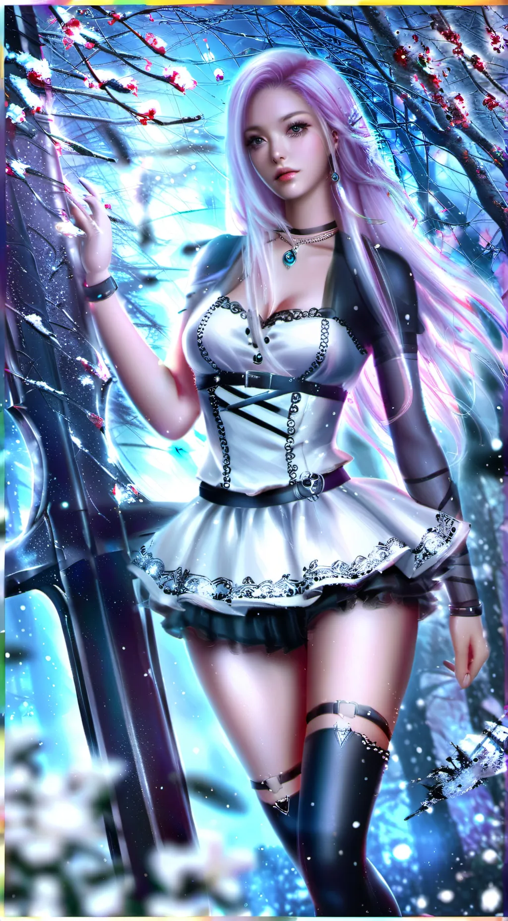 ai character: lilly background