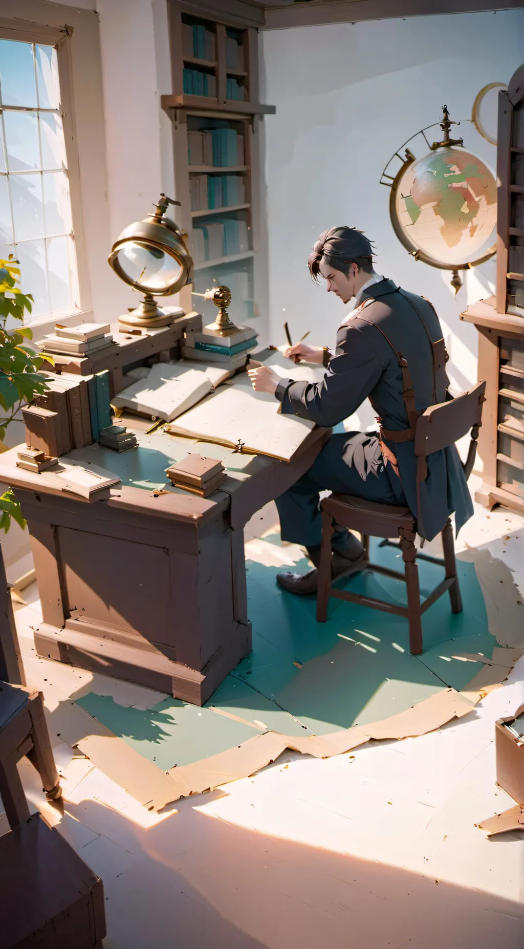 ai character: Alex background