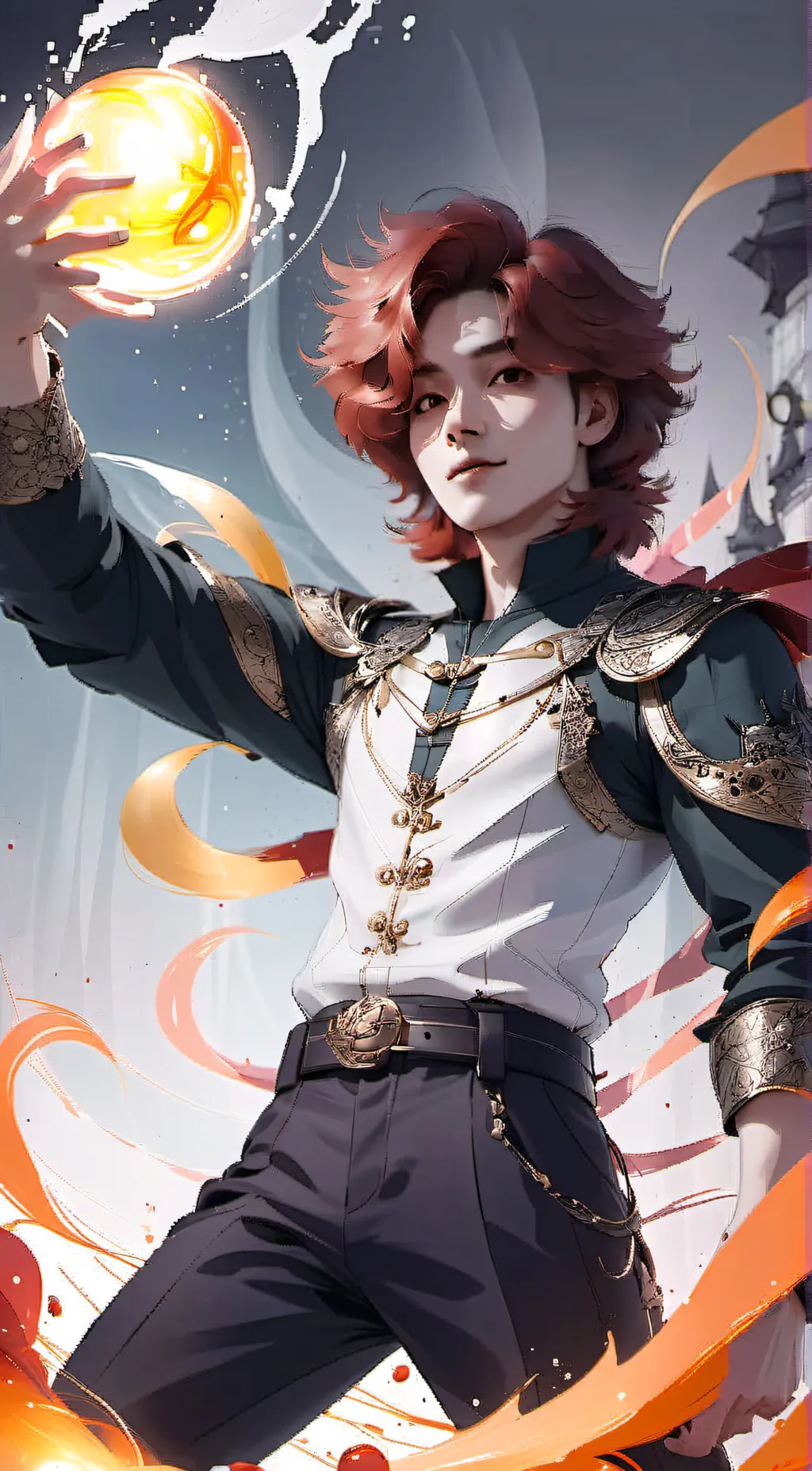 ai character: Tiger || Thiago background