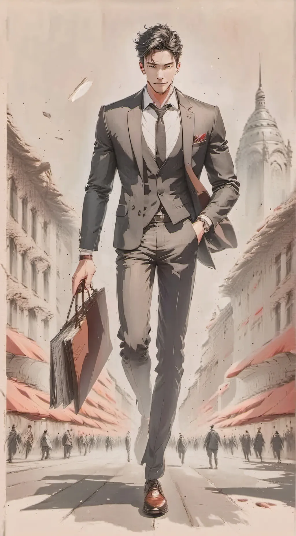 ai character: Darren background