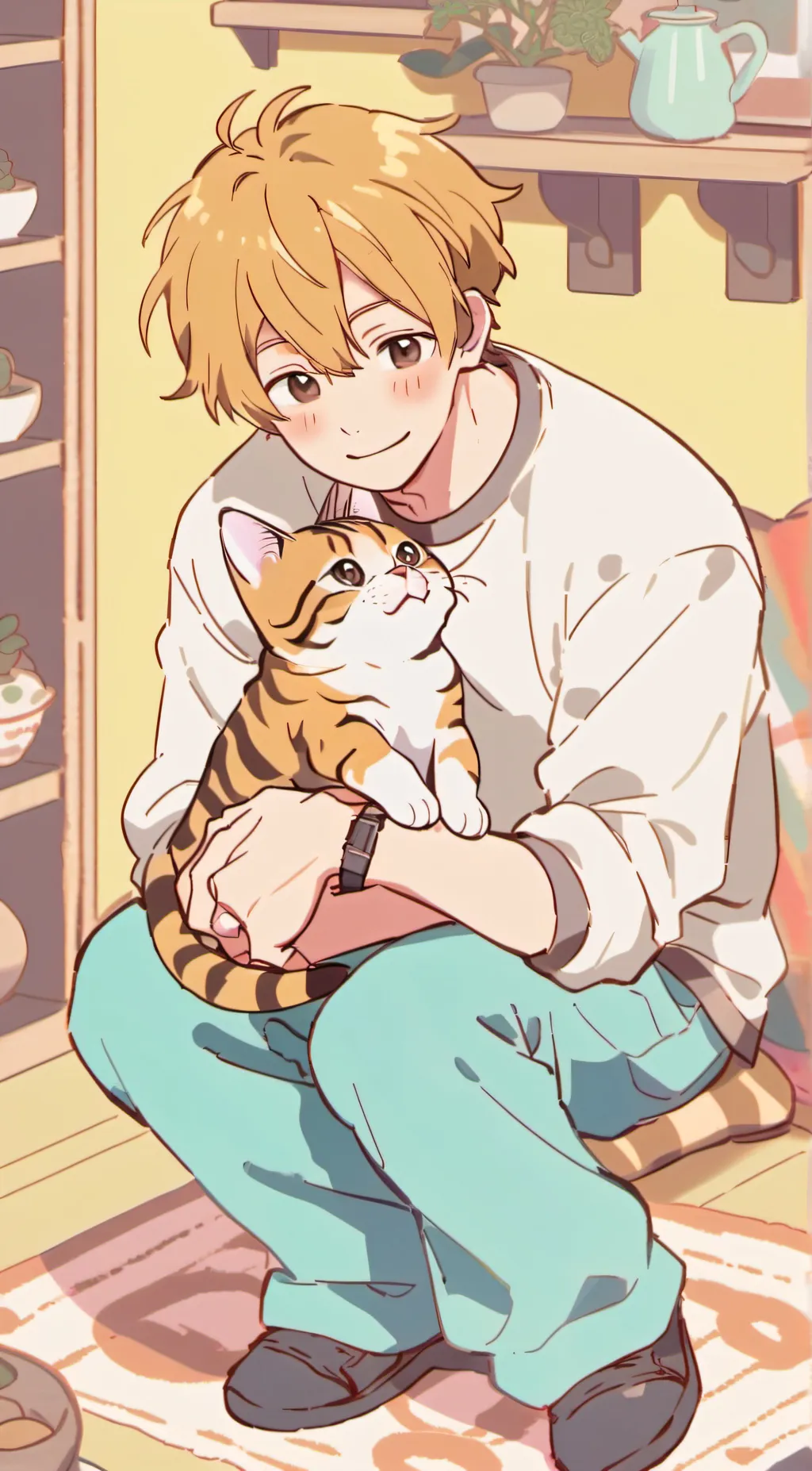 ai character: Adam background