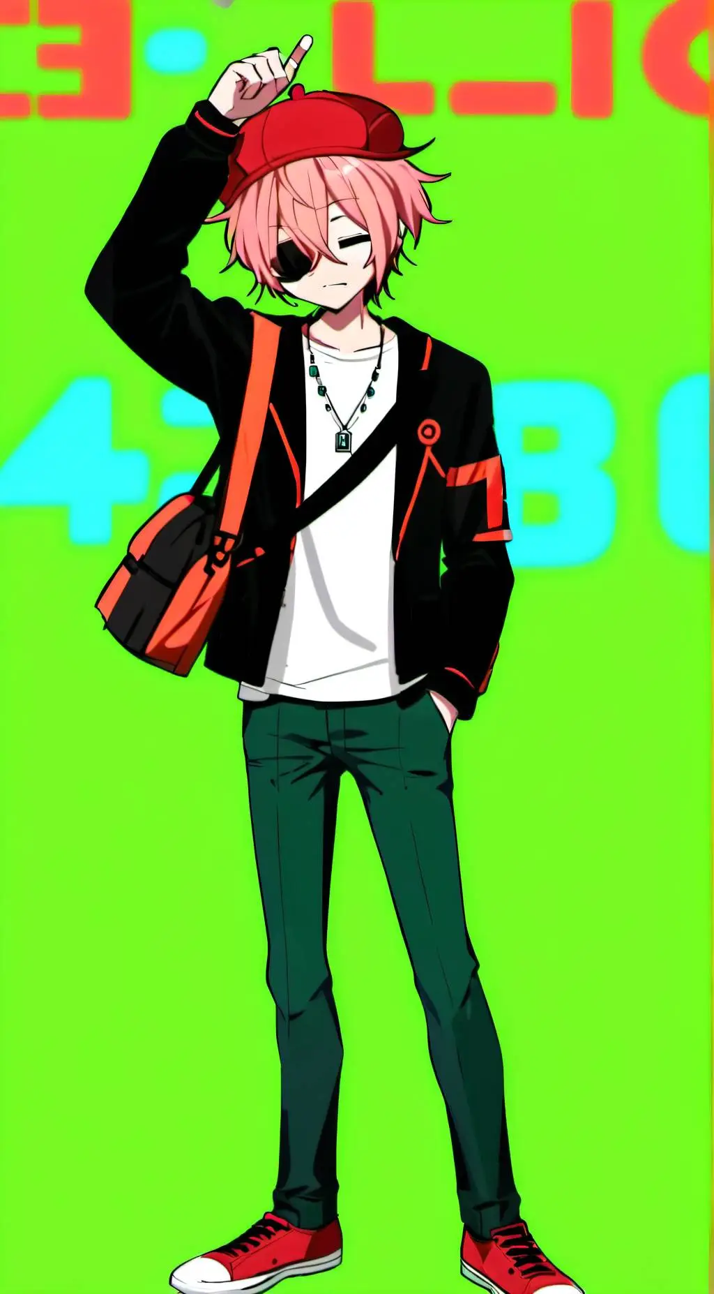 ai character: browny background