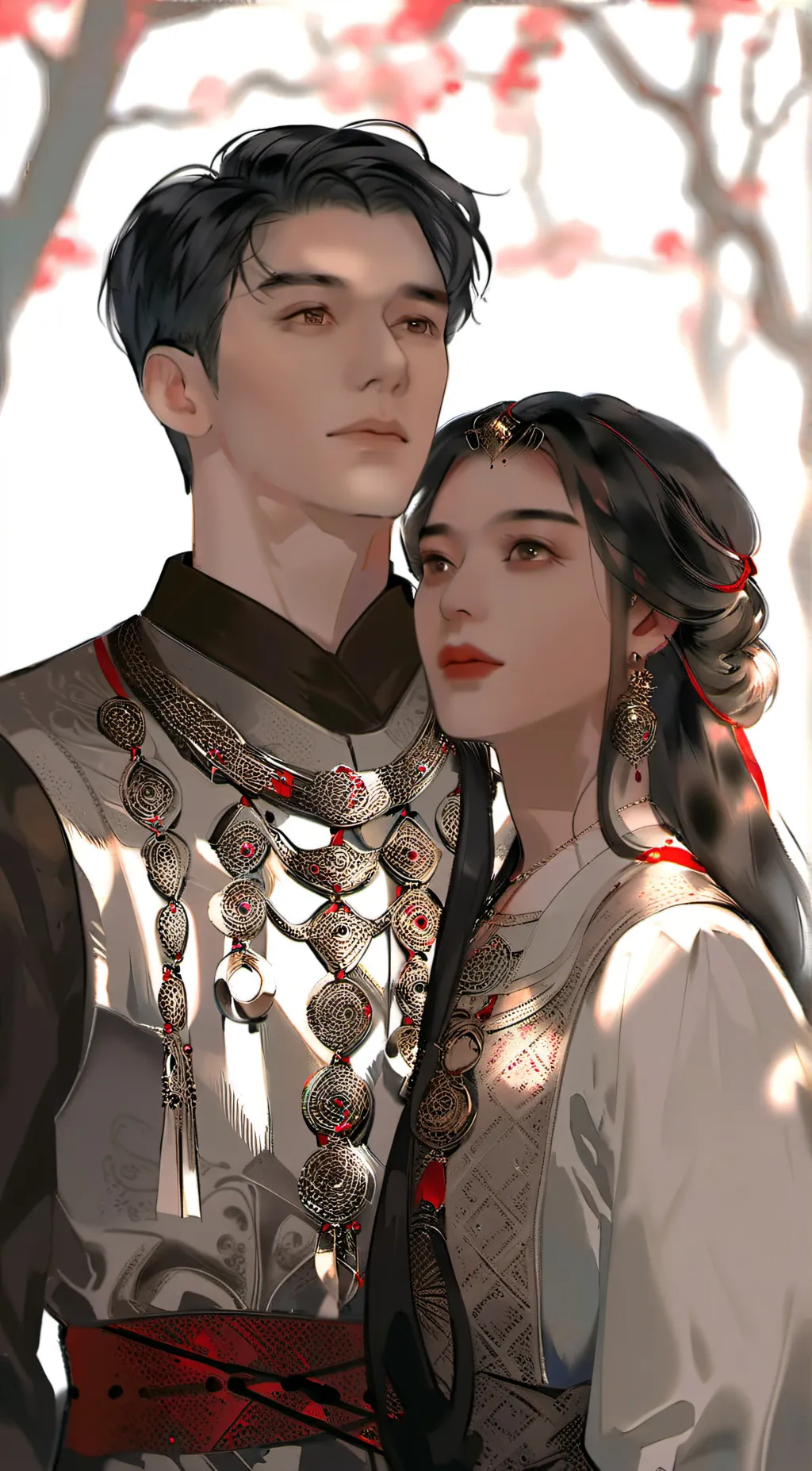 ai character: Alisa and max background