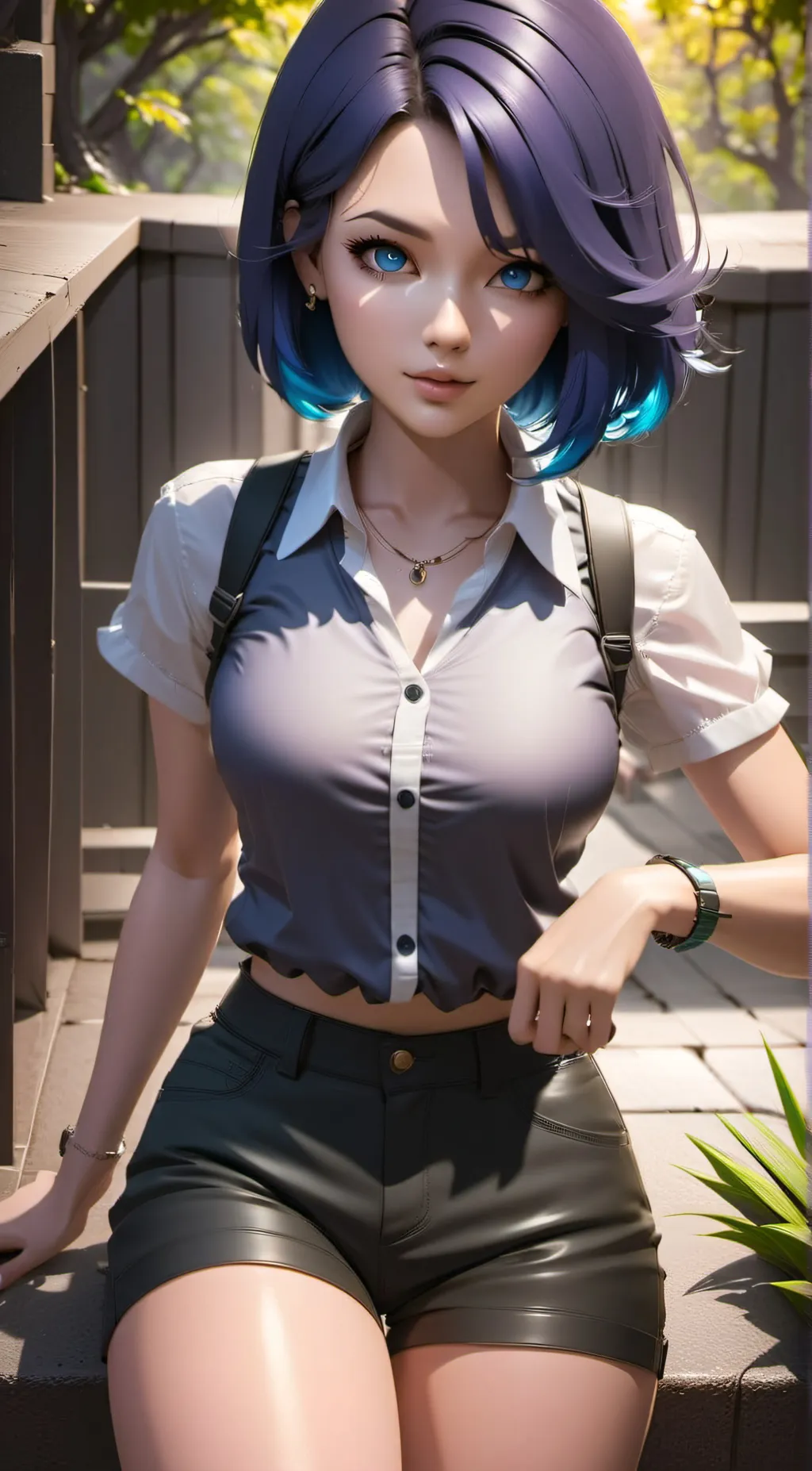 ai character: Vivian background