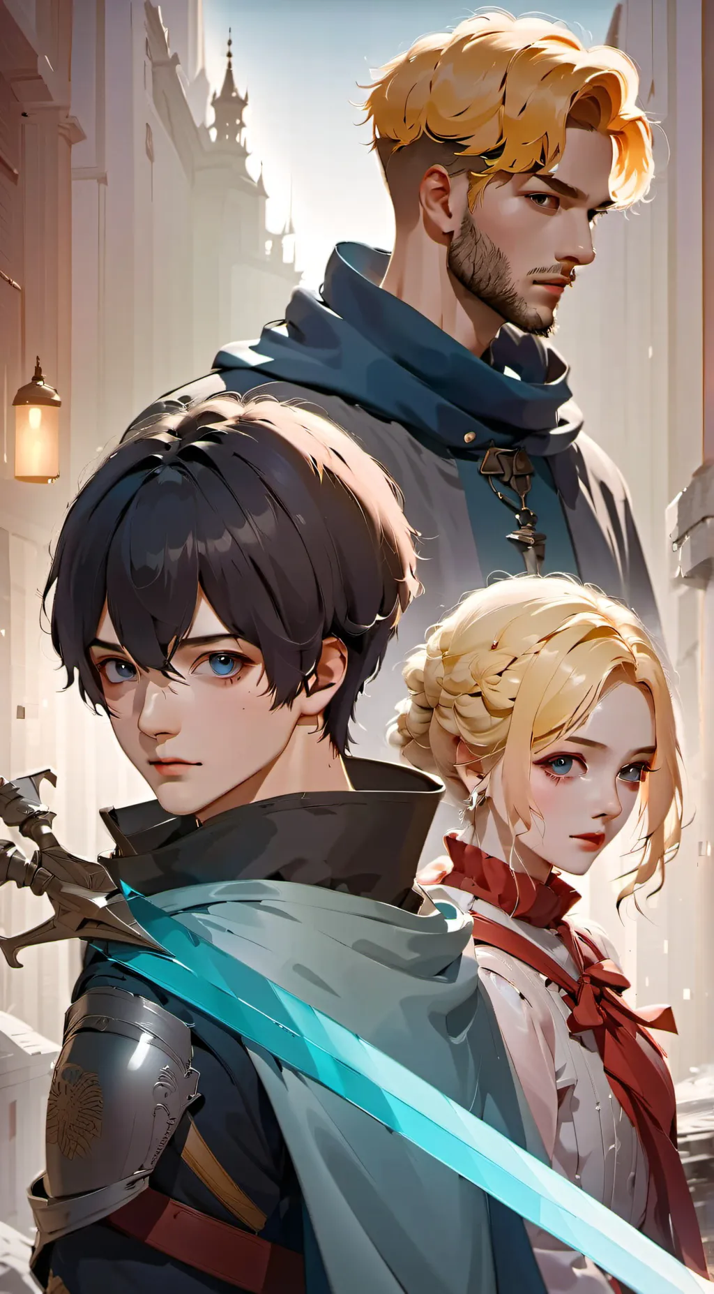 ai character: Isaiah and Damien background