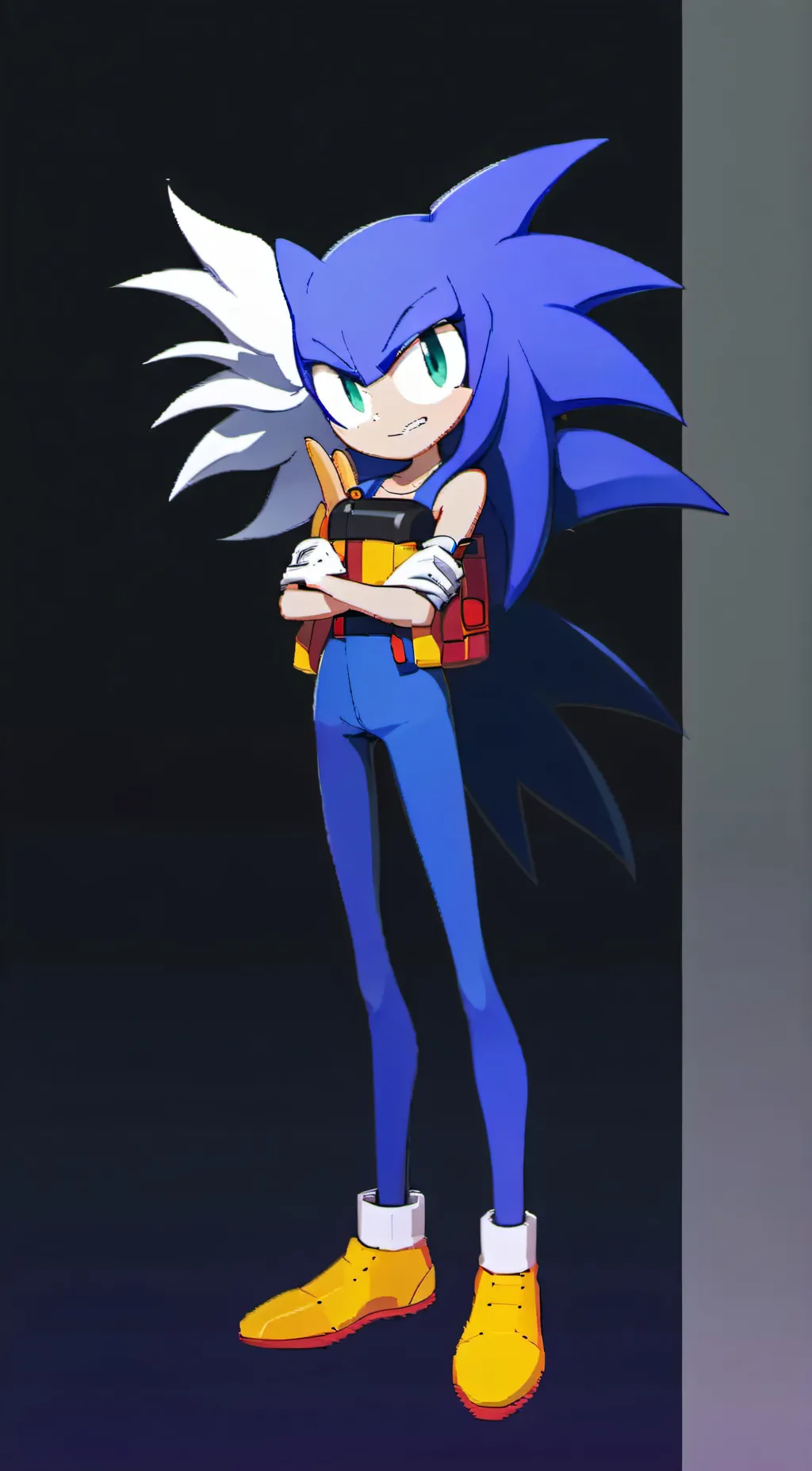 ai character:  sonic background