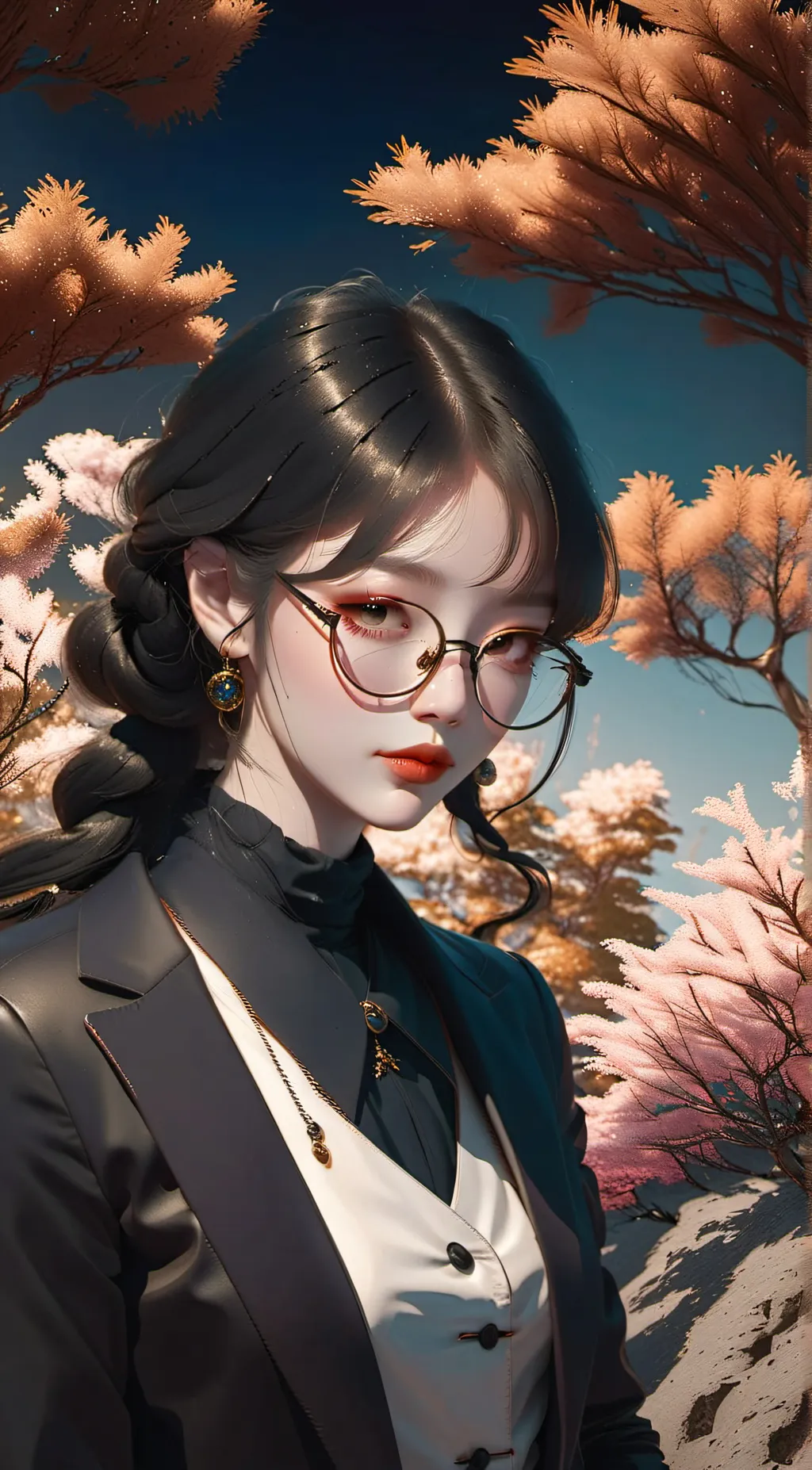 ai character: Xy background