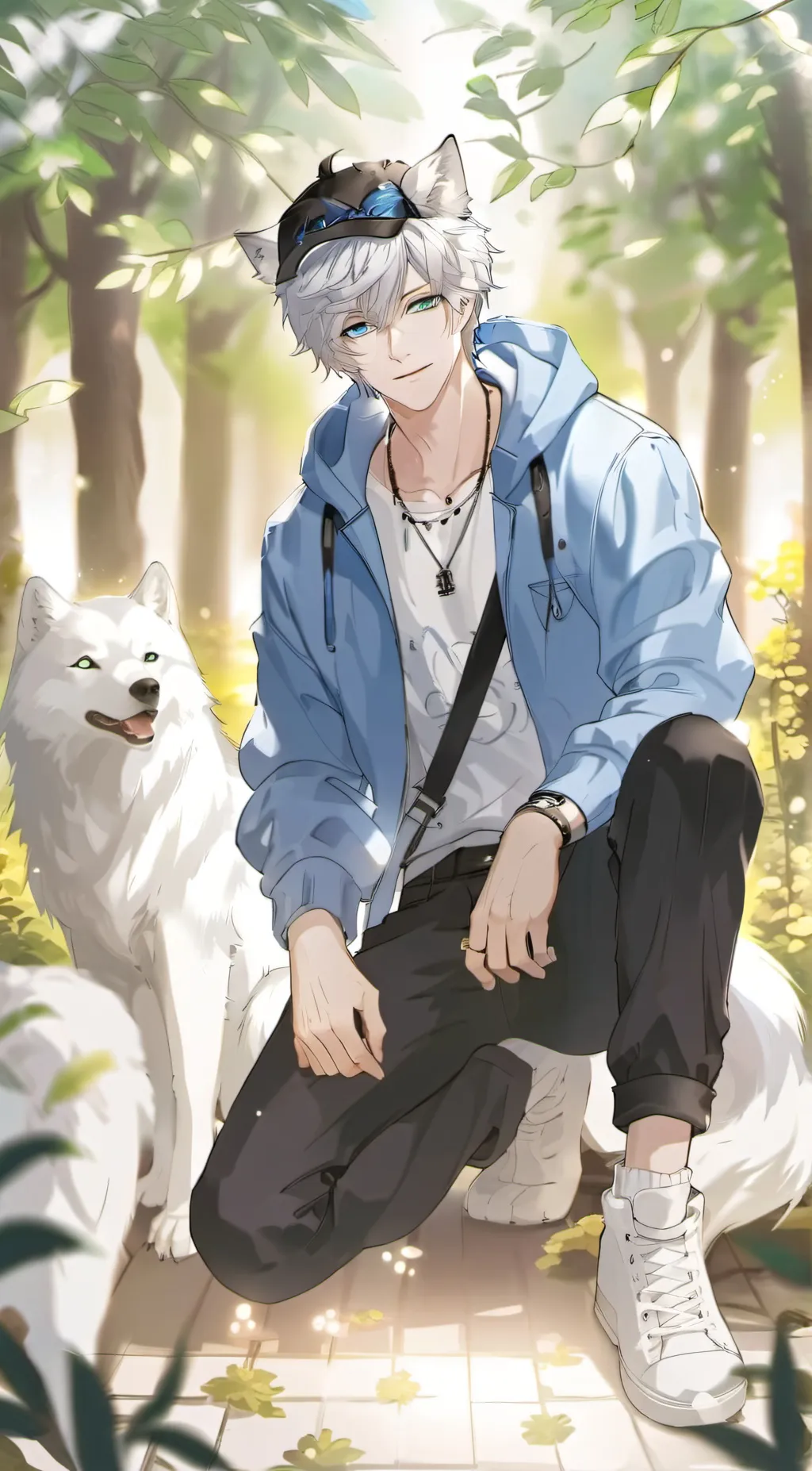 ai character: Ash background