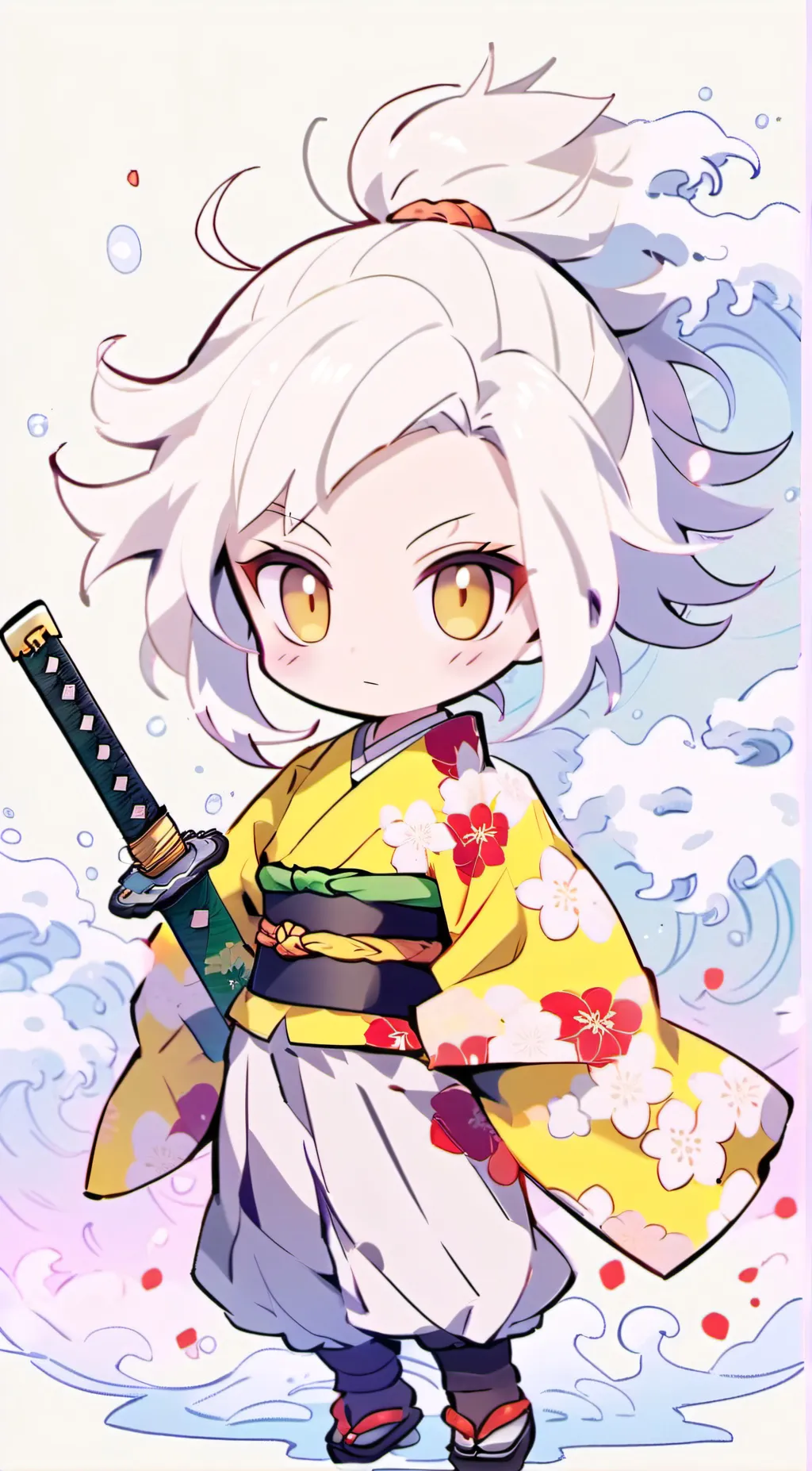 ai character: kogane kibutsuji  background