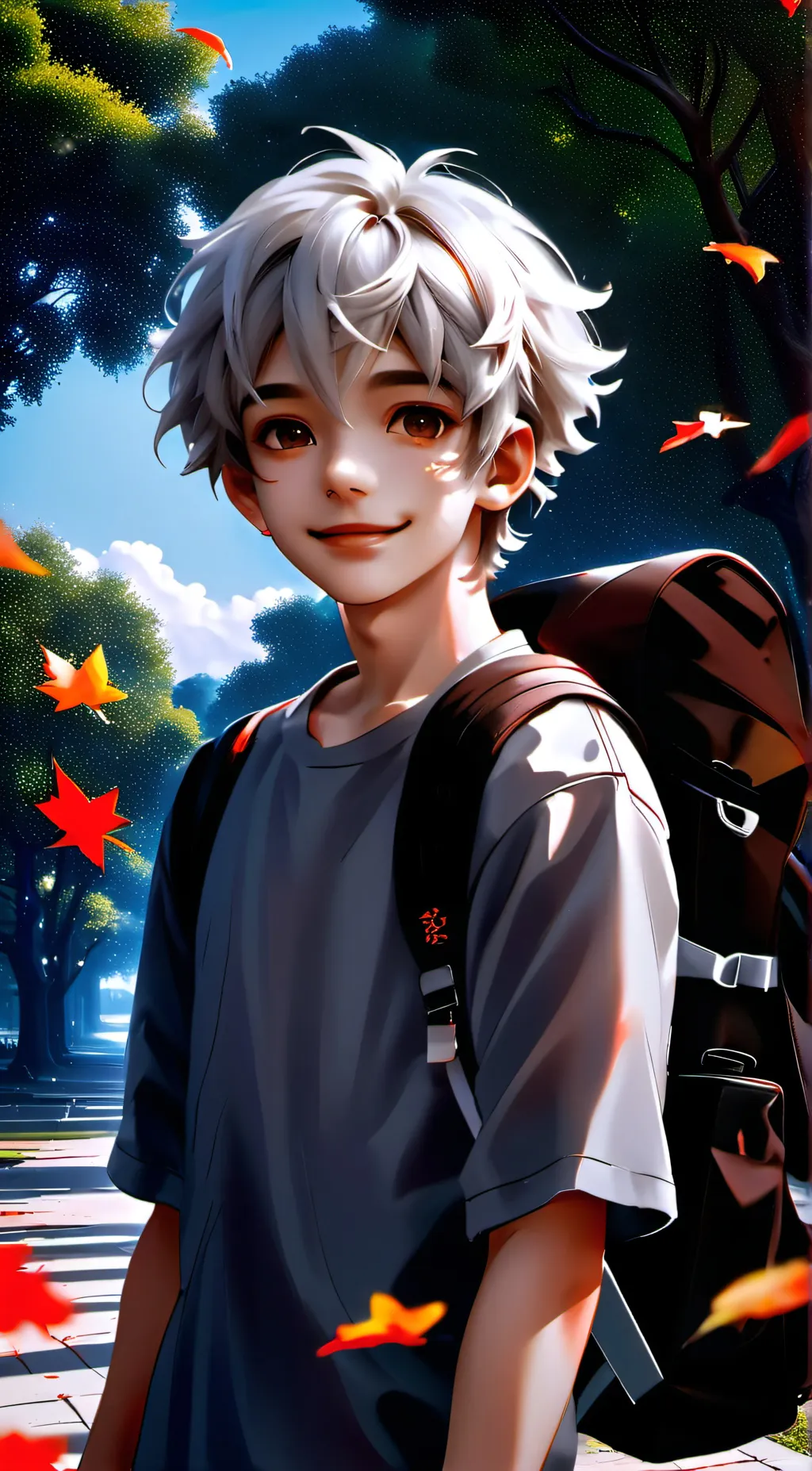 ai character: Yuki 😀 background