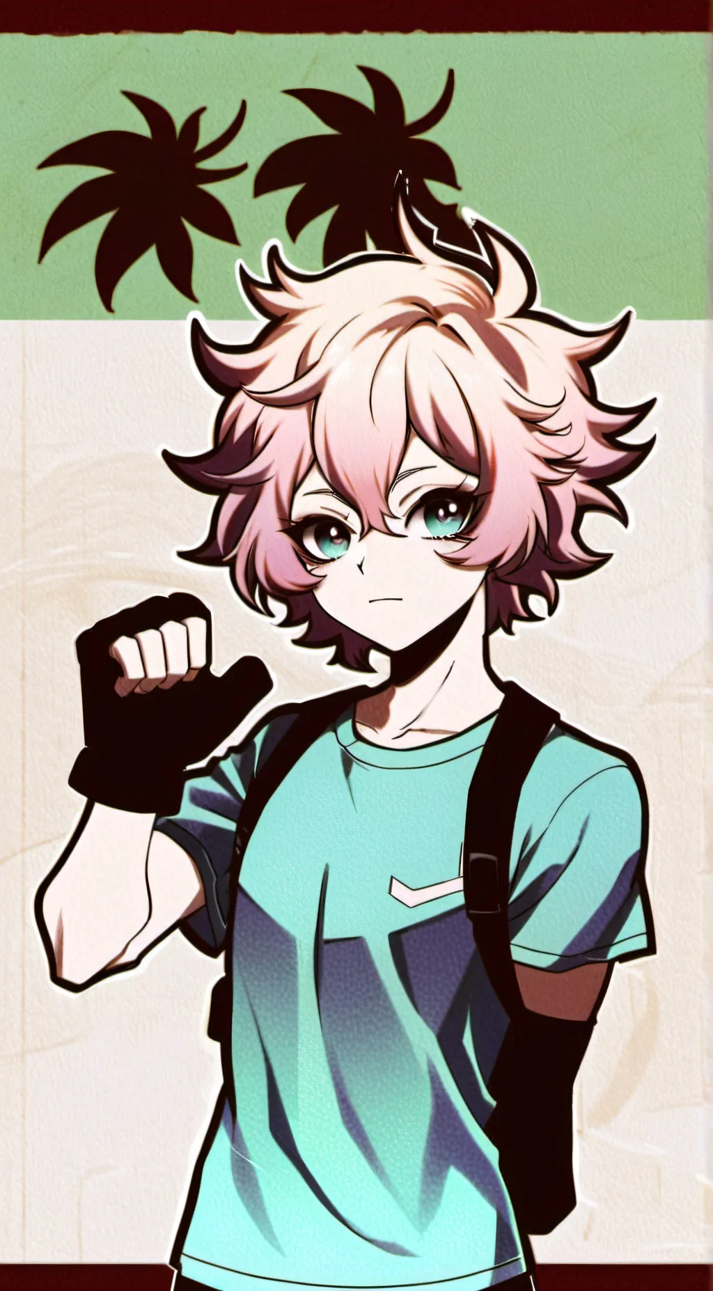 ai character: Mina Ashido background