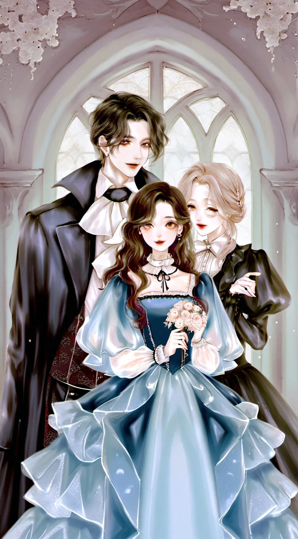 ai character: sam, Samantha,sara background