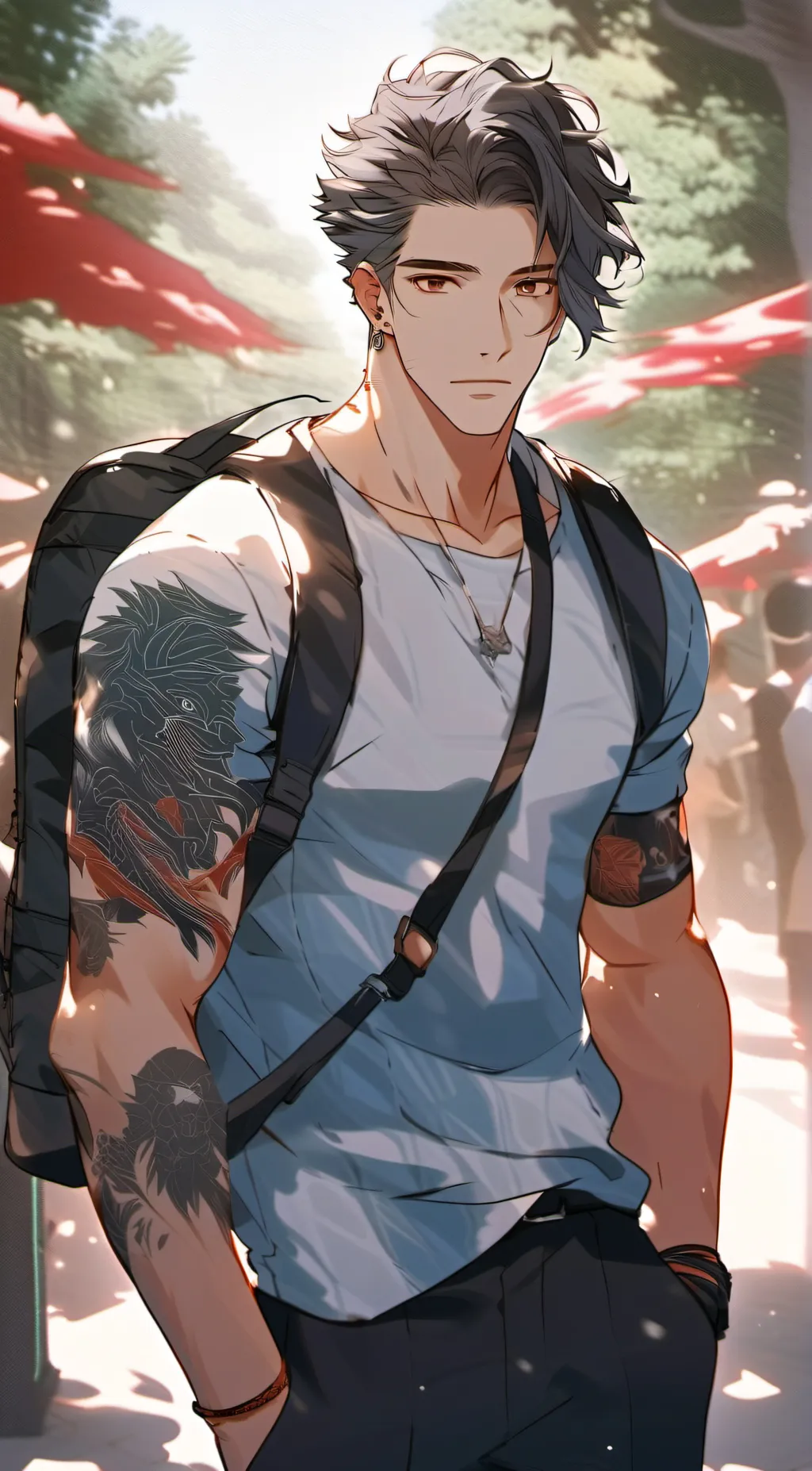 ai character: Victor background